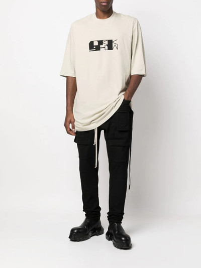 Rick Owens DRKSHDW logo-print T-shirt outlook