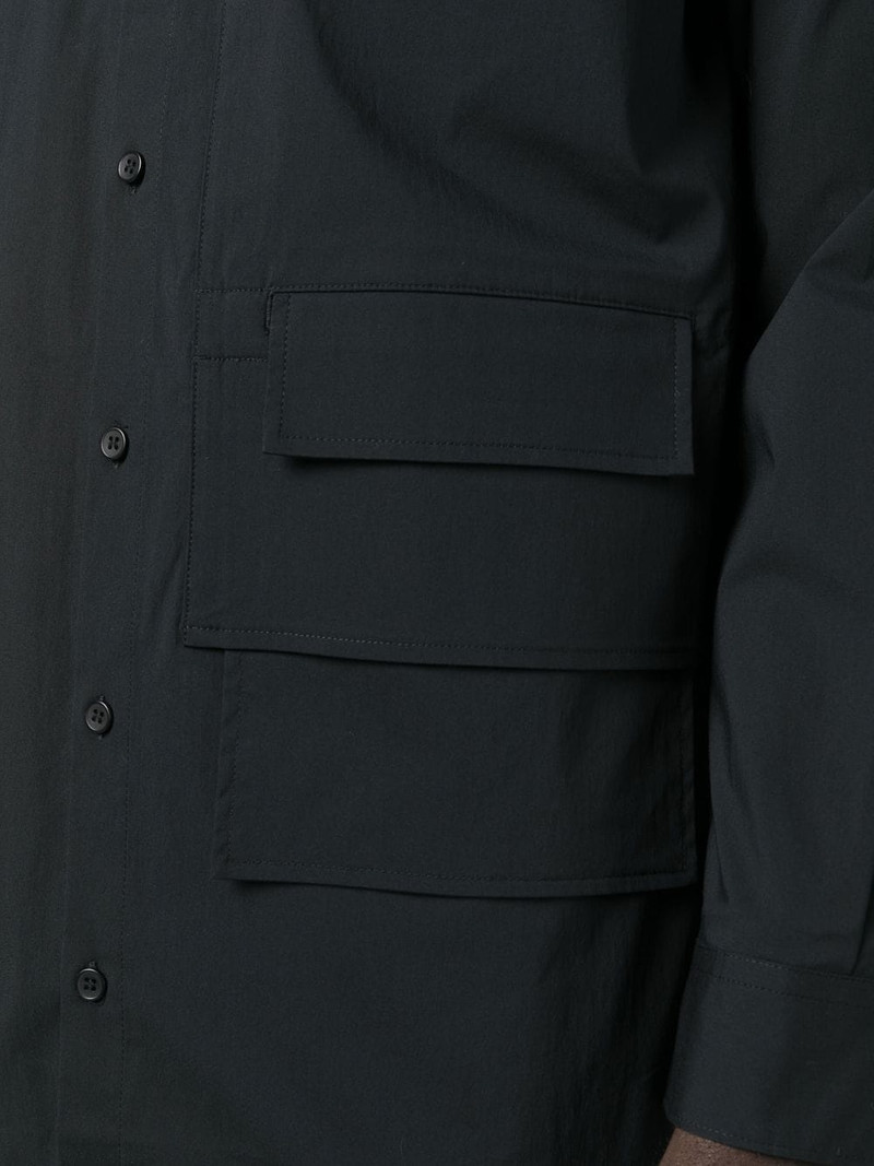 Y-3 flap-pocket detail shirt - H63044 | REVERSIBLE