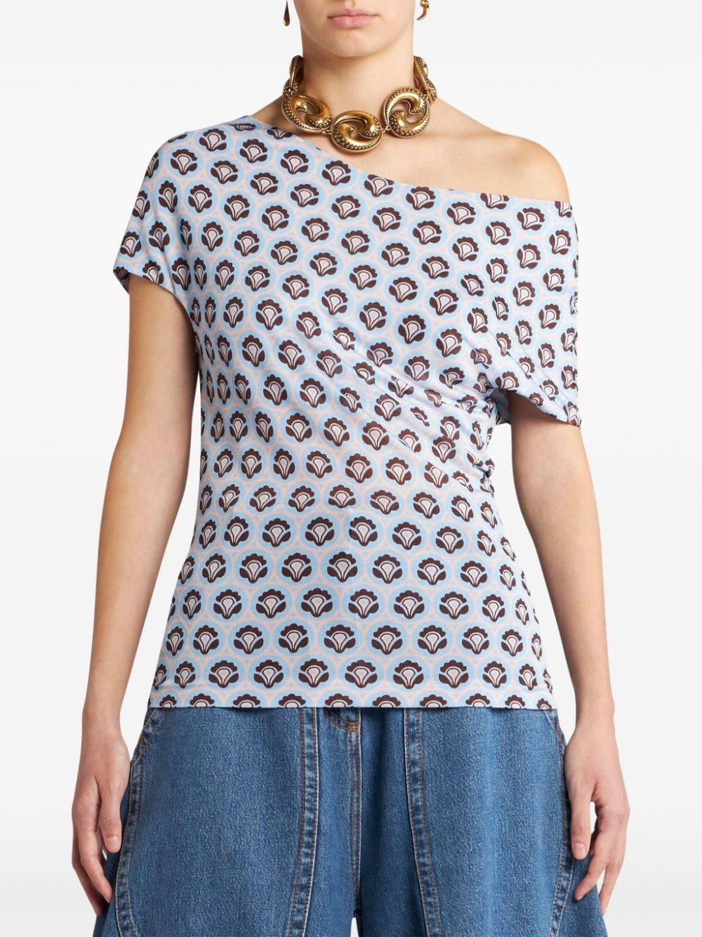abstract-print asymmetric top - 3