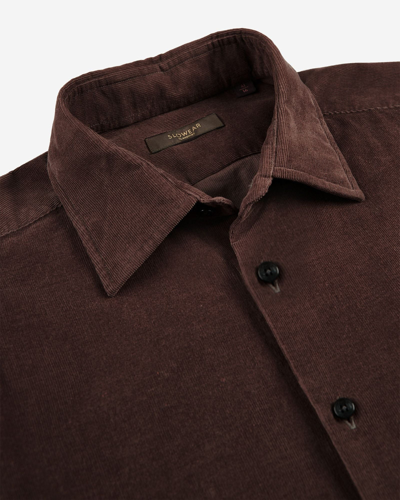 Regular fit corduroy shirt 6