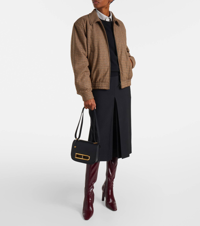 DELVAUX Lingot leather crossbody bag outlook