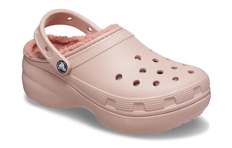 (WMNS) Crocs Classic Lined Clog 'Pink' 207938-6TY - 3