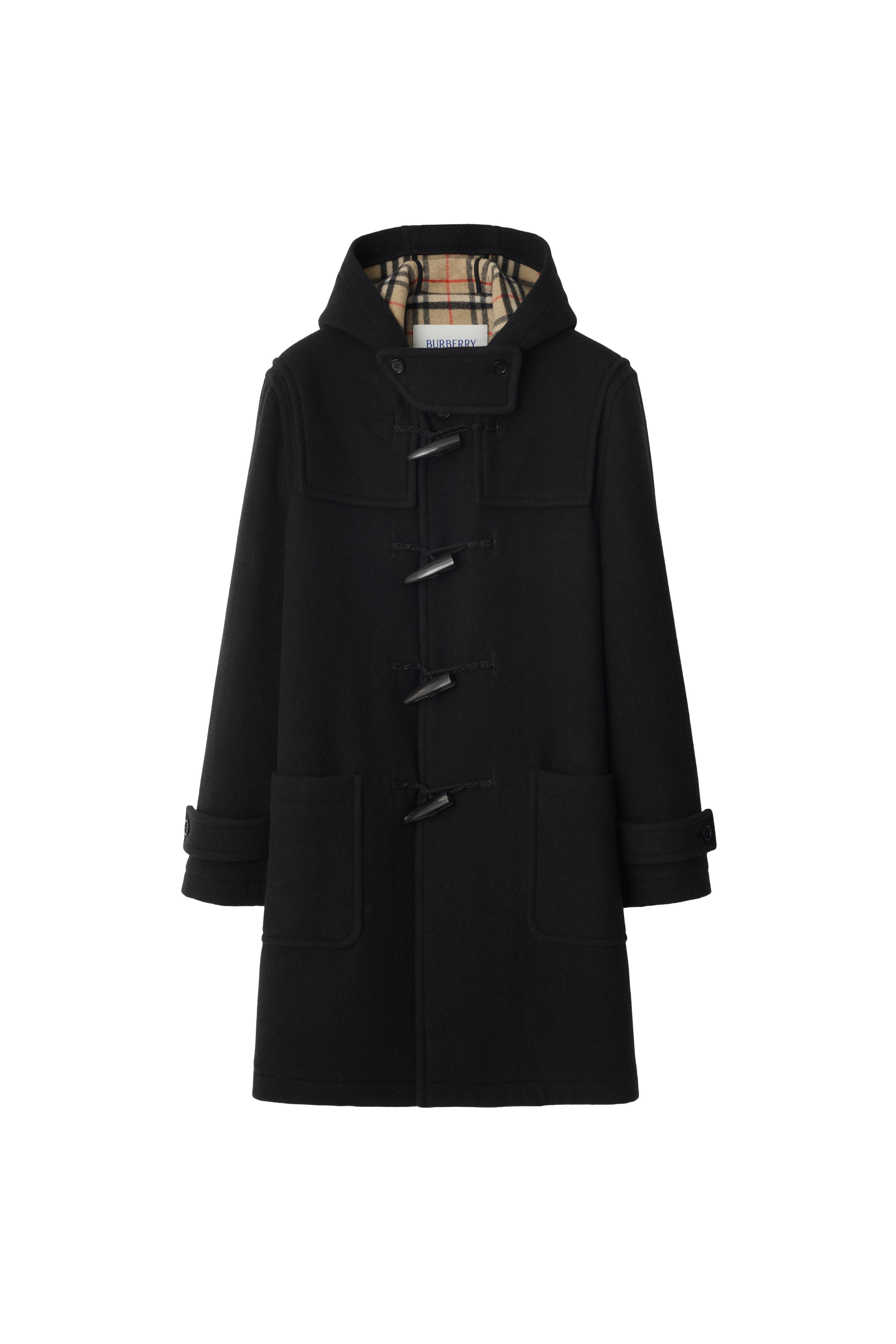 burberry Wool Duffle Coat in Black at Nordstrom - 2