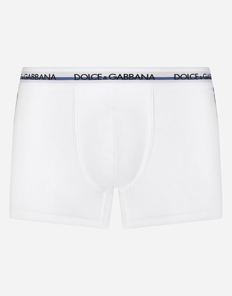 Two-way stretch jersey boxers with DG logo - 1