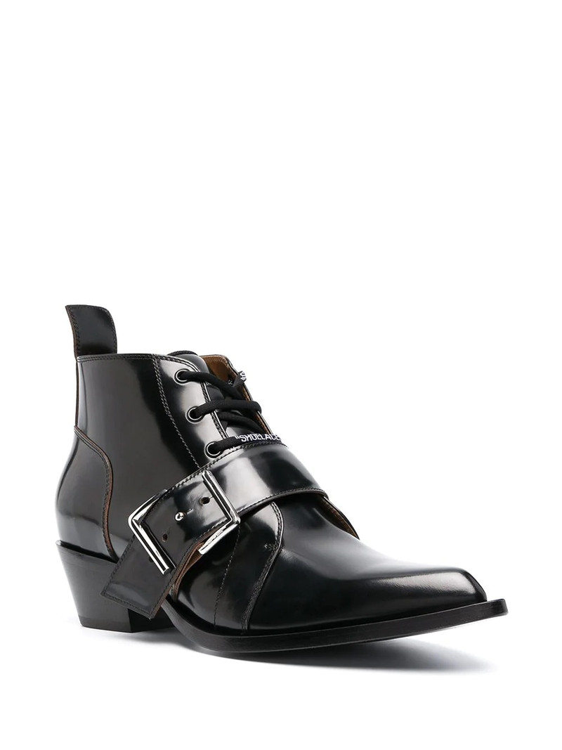 Off-White side buckle-detail boots outlook