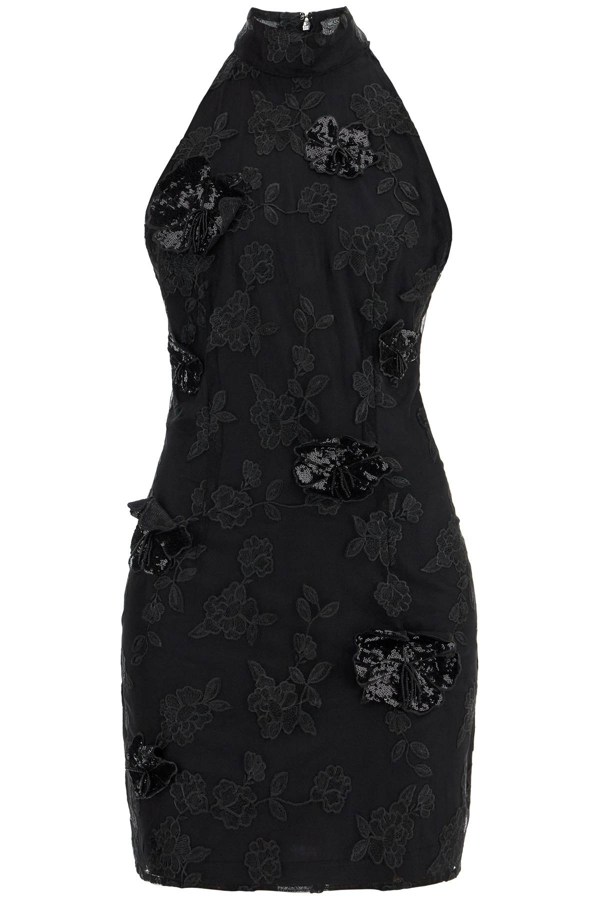Rotate - Rotate black floral mini dress - 1