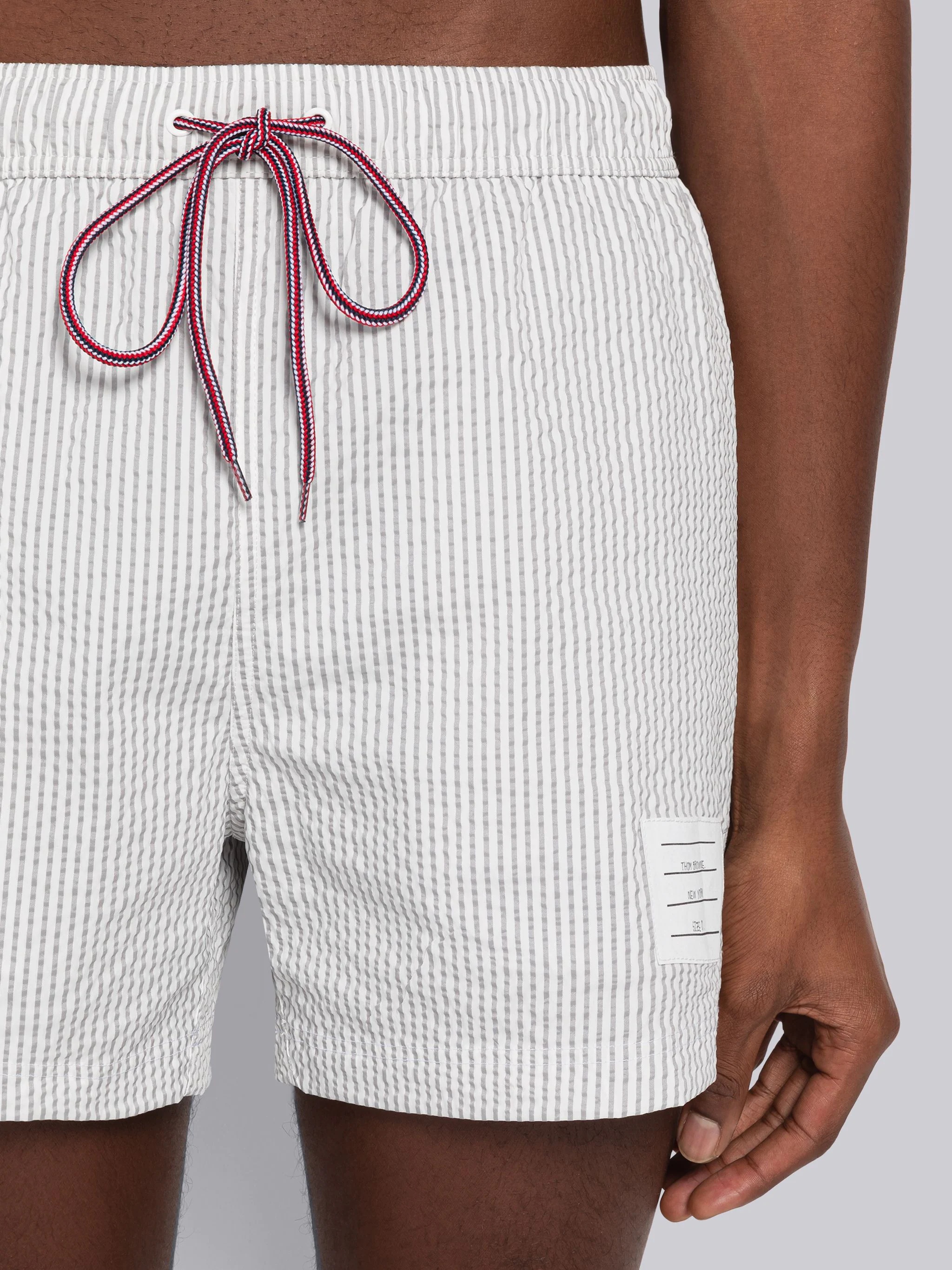Seersucker Swim Short - 5
