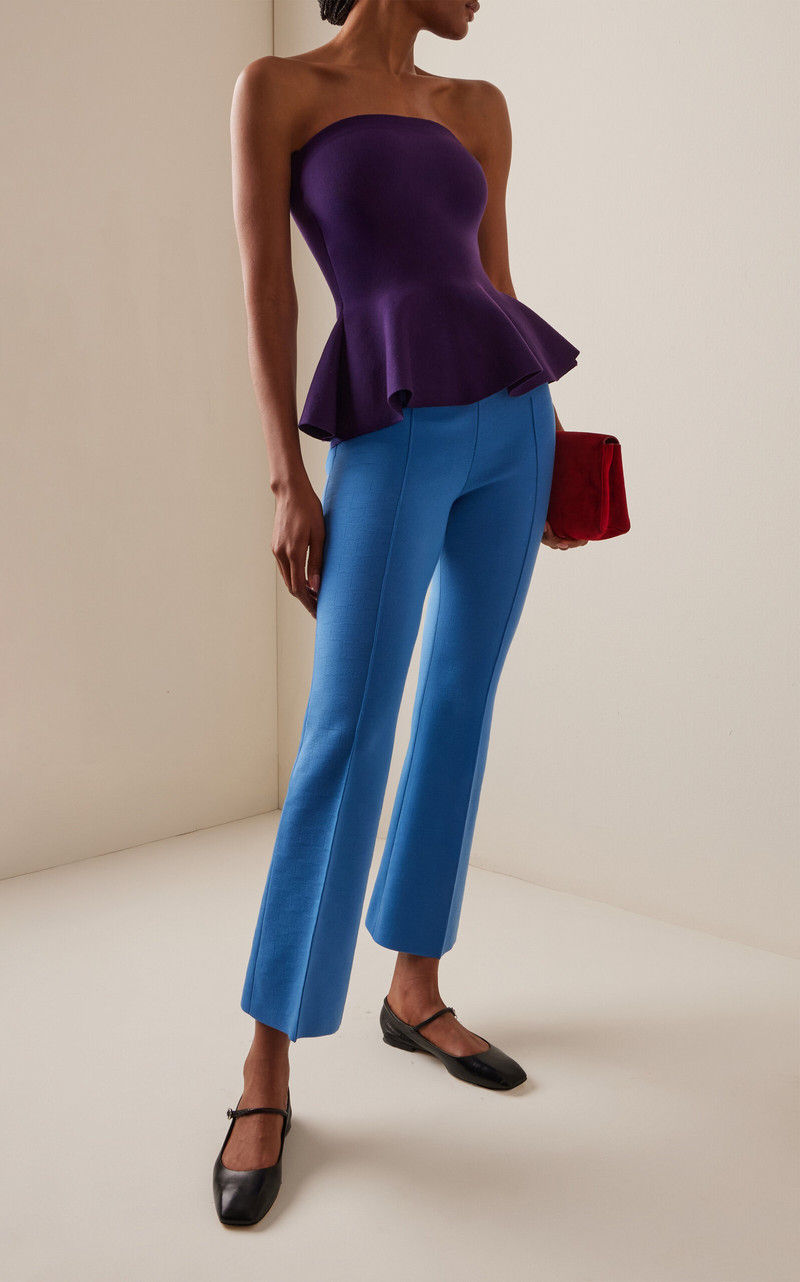 HIGH SPORT Kick Wool Pants blue outlook