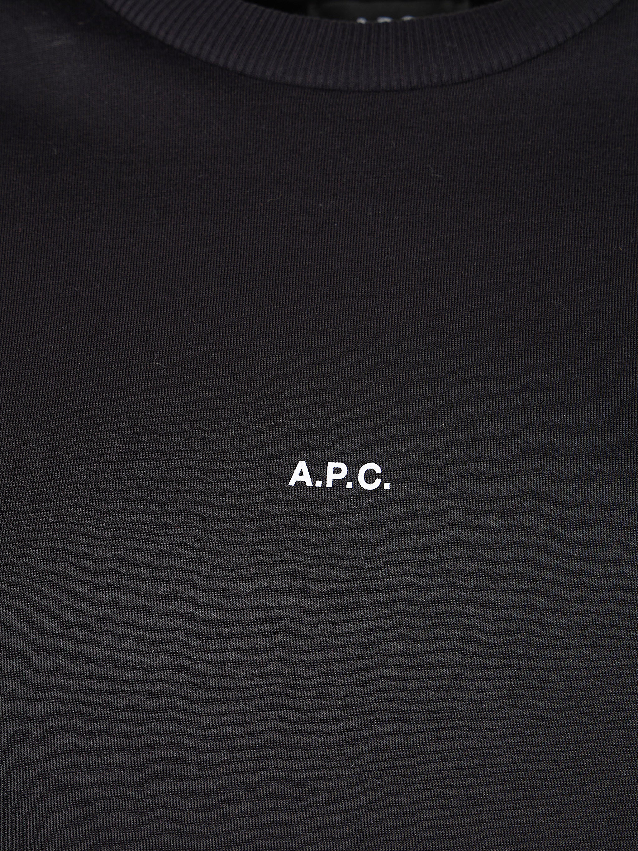 A.P.C. Women "Boxy Micro Logo Gots" T-Shirt - 3