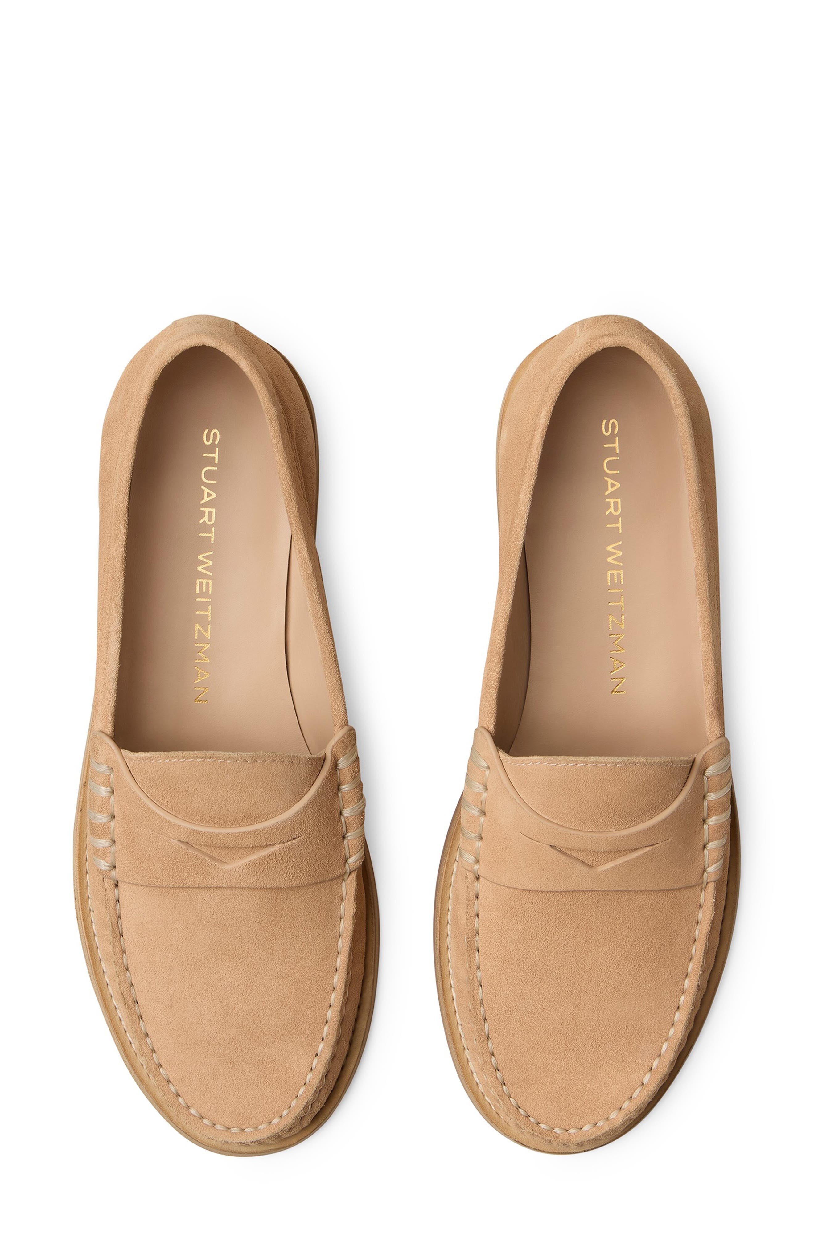 Stuart Weitzman Lottie Loafer in Adobe at Nordstrom - 4