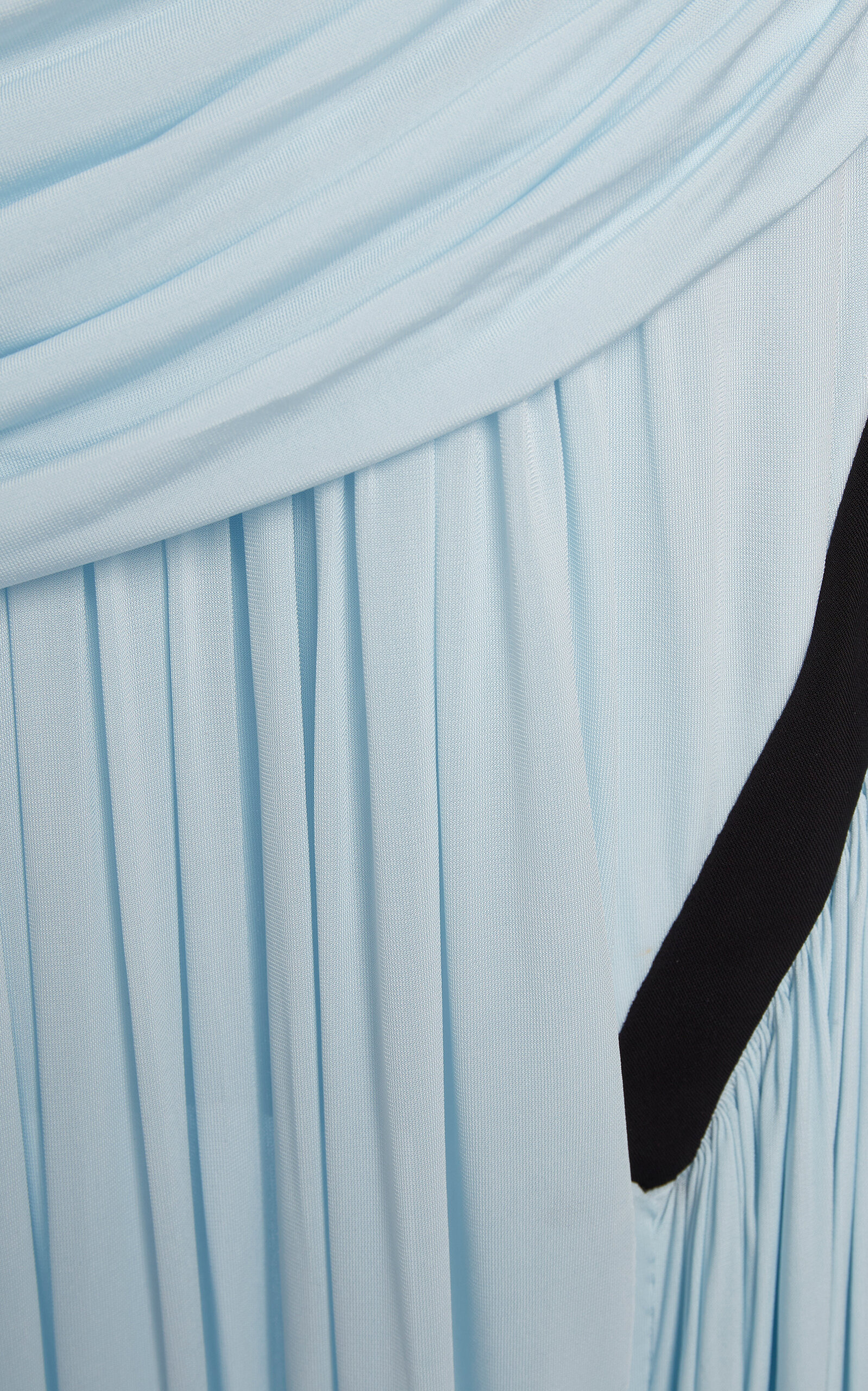 Ruched Jersey Maxi Dress blue - 6