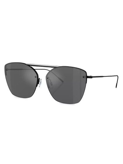 Oliver Peoples Ziane 61MM Rimless Pilot Sunglasses outlook
