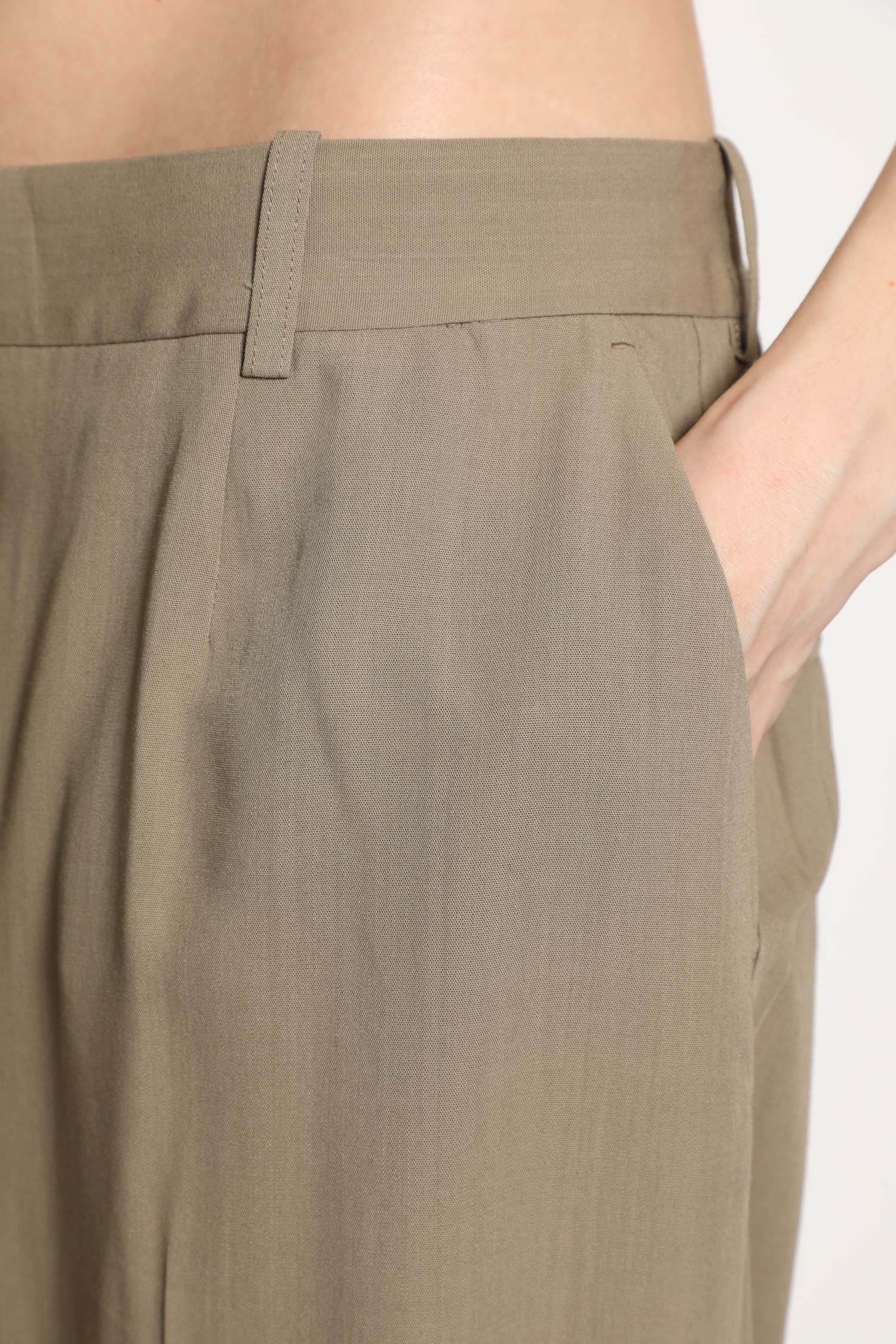 Wide Fluid Trousers - 4