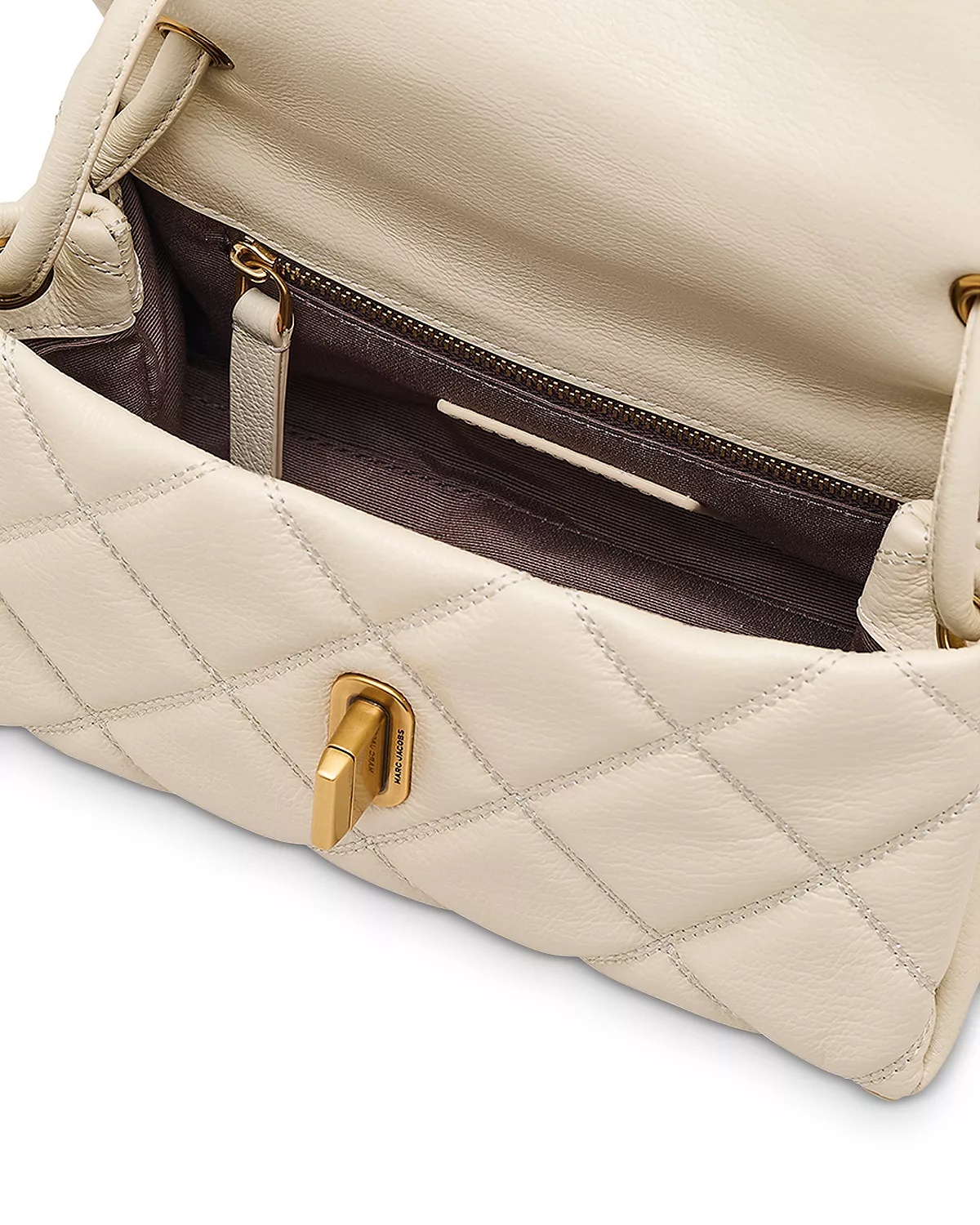 The Quilted Mini Dual Shoulder Bag - 5
