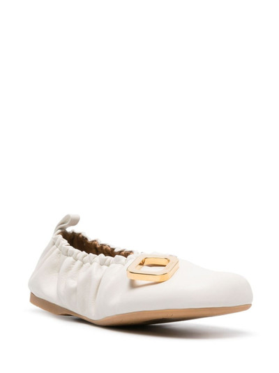 JW Anderson JWA leather ballerina shoes outlook