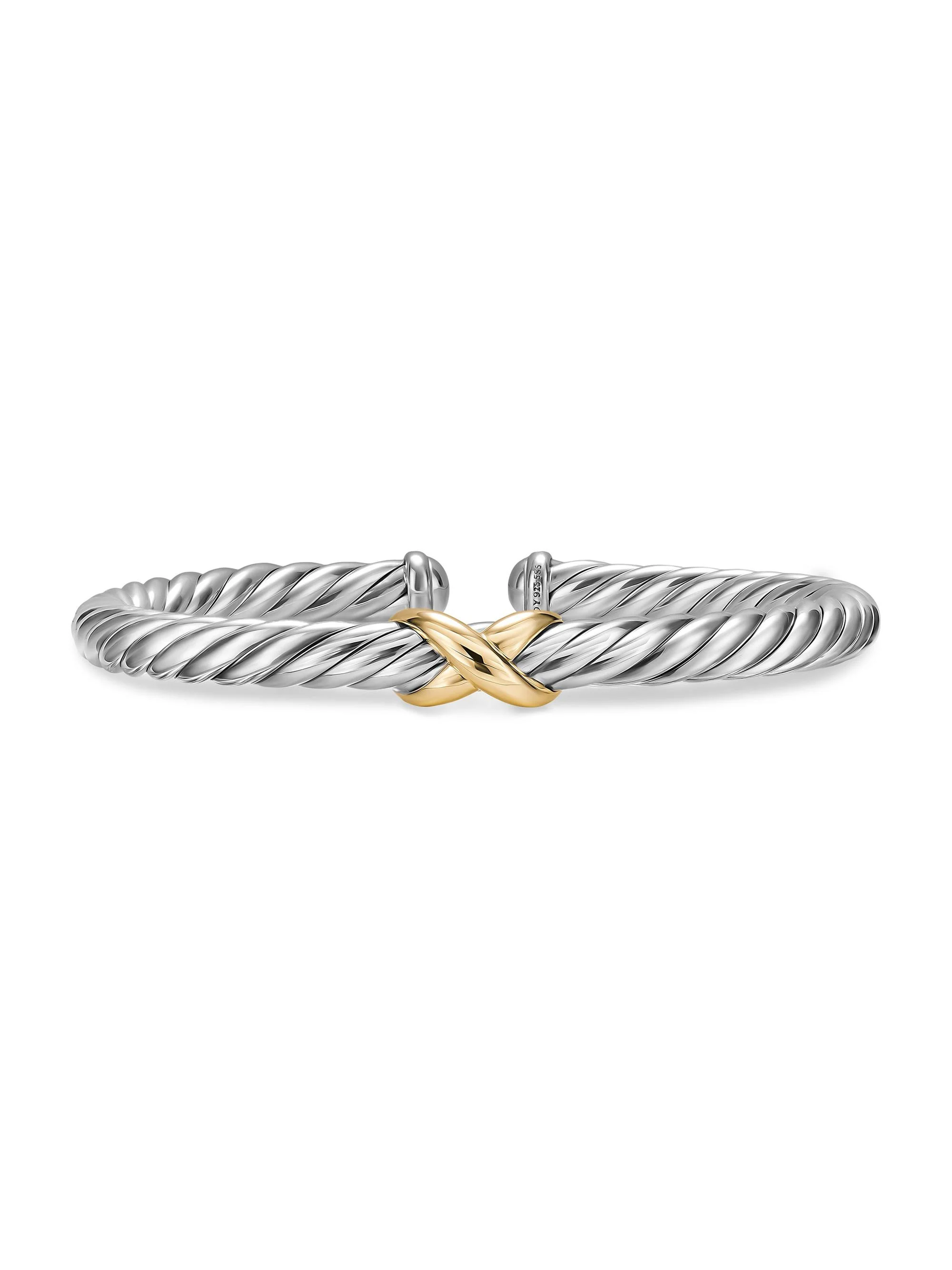 Women's Cable Flex X Bracelet in Sterling Silver - Silver - 1