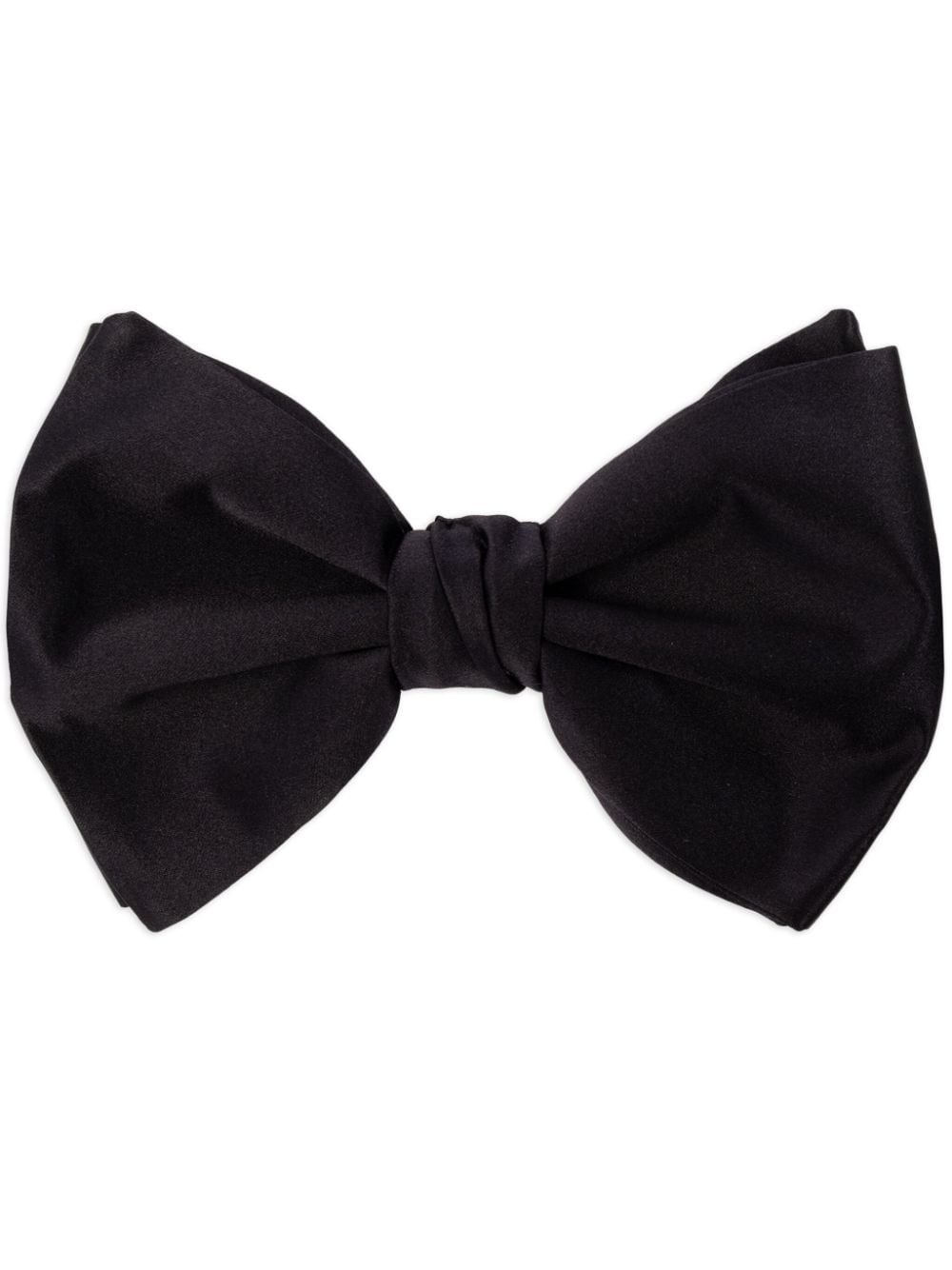 adjustable-fit silk bow tie - 1