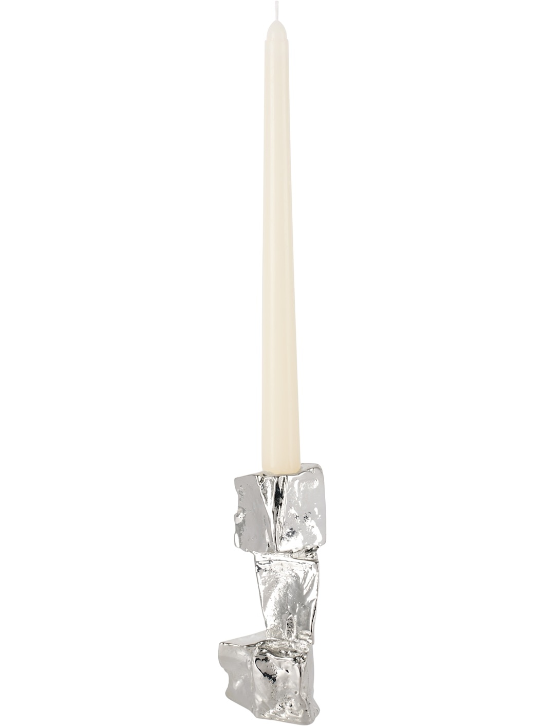 SSENSE Exclusive Silver 'The Totemic Devotion' Candle Holder - 2