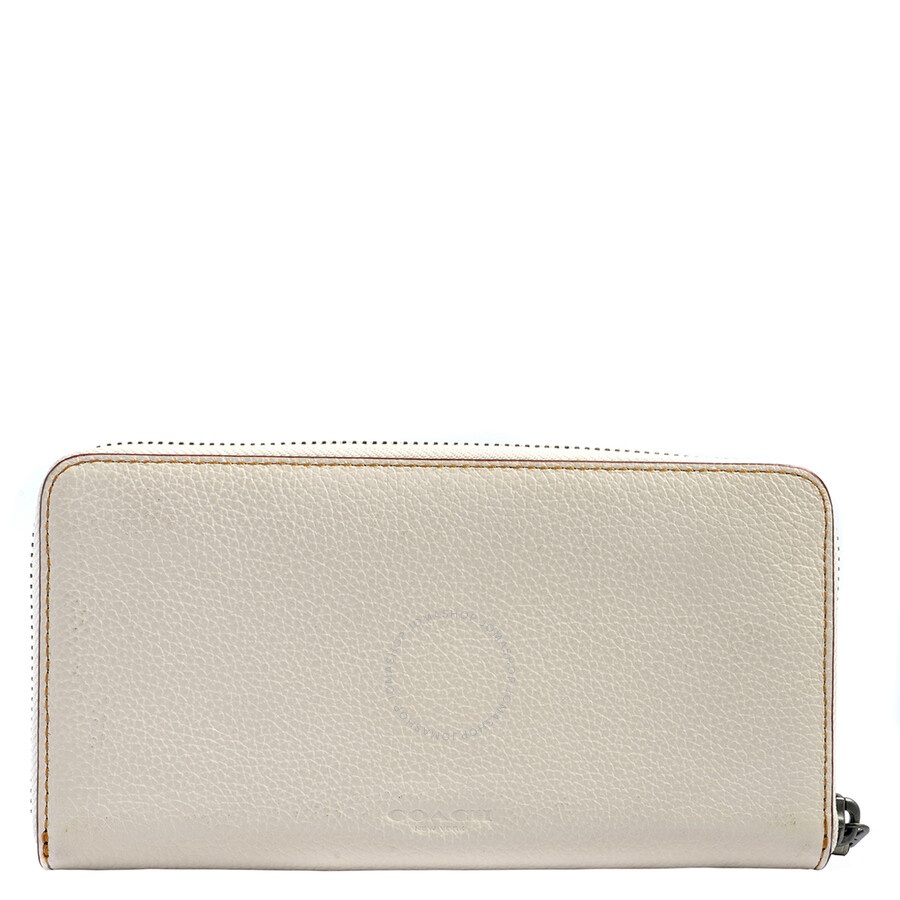 Open Box - Coach Ladies Chalk Keith Haring Accordion Zip Leather Wallet - 3