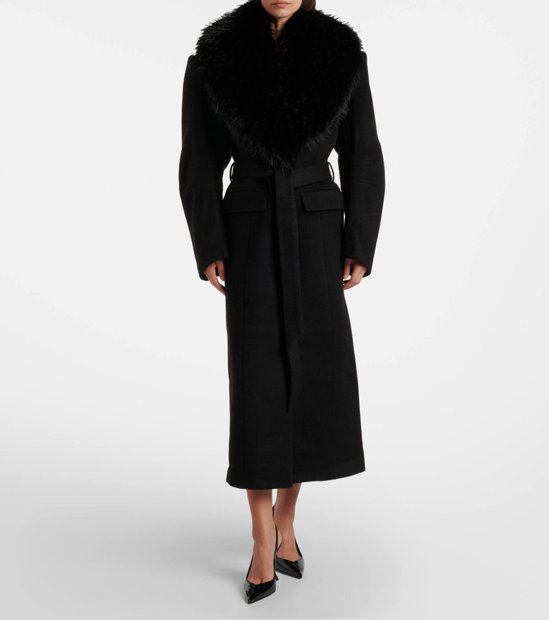 Belted wool coat 7
