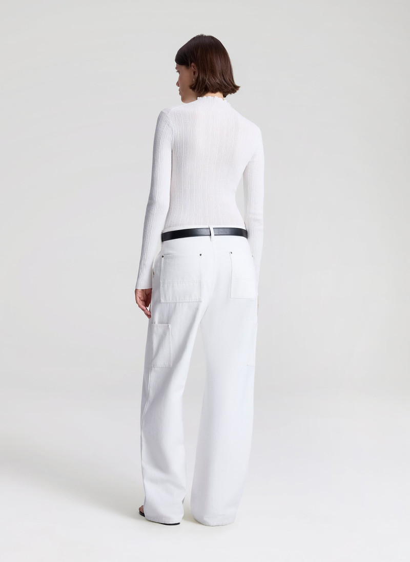 Hugh Fine Cotton Knit Top 5