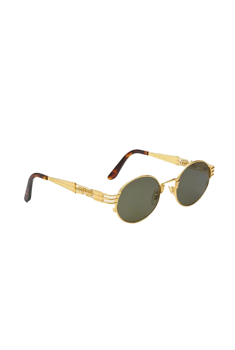 Jean Paul Gaultier Double Ressort 'The 56-6106' Sunglasses Gold - 2