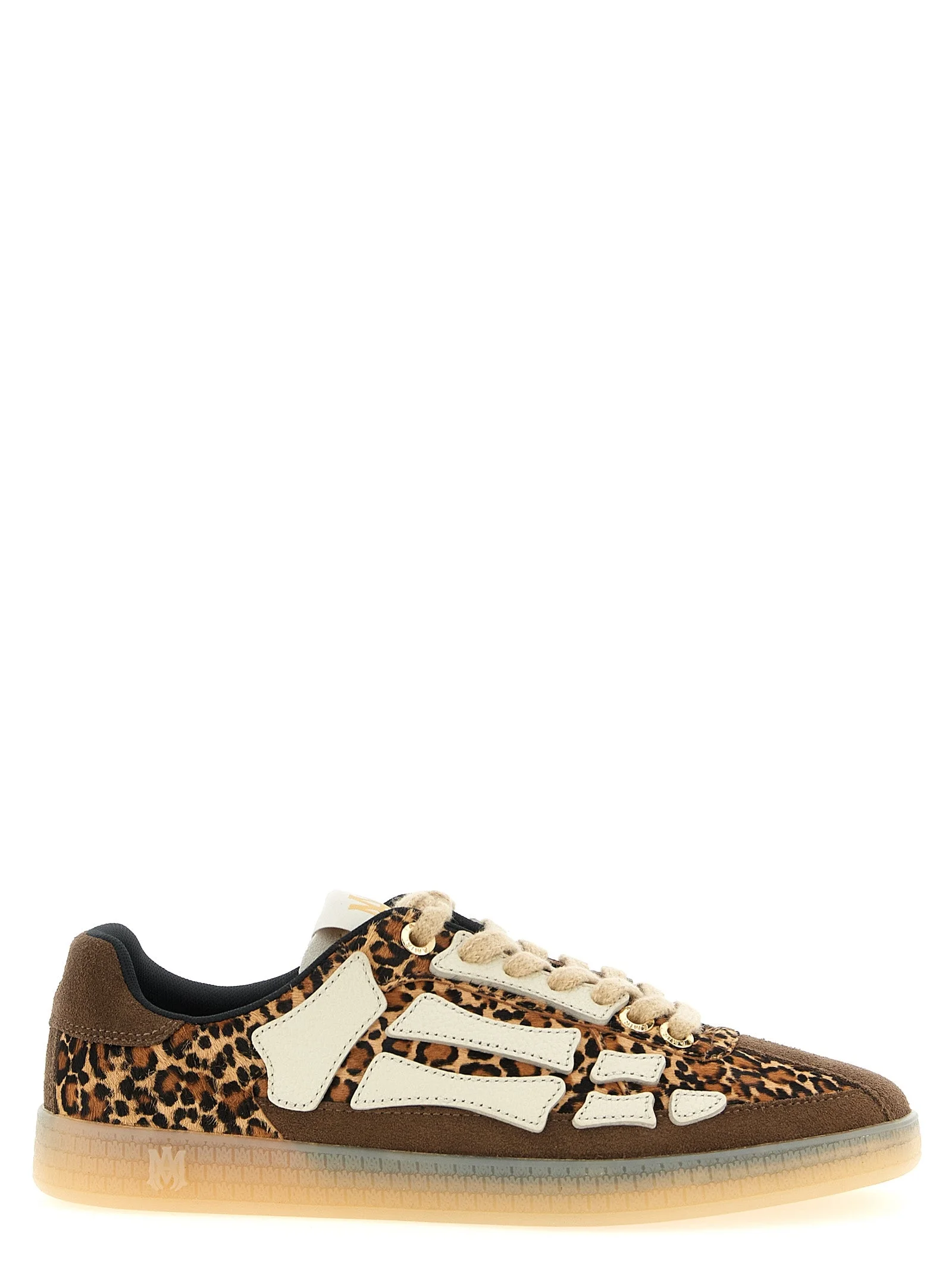 Amiri Men 'Leopard Pacific Bones' Sneakers - 1
