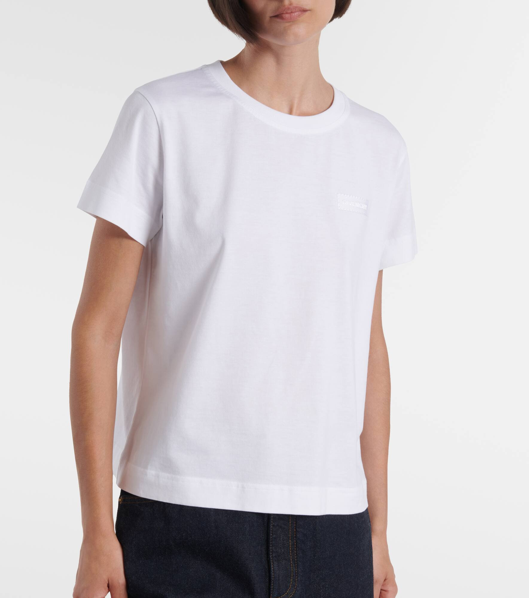 Logo cotton jersey T-shirt - 5