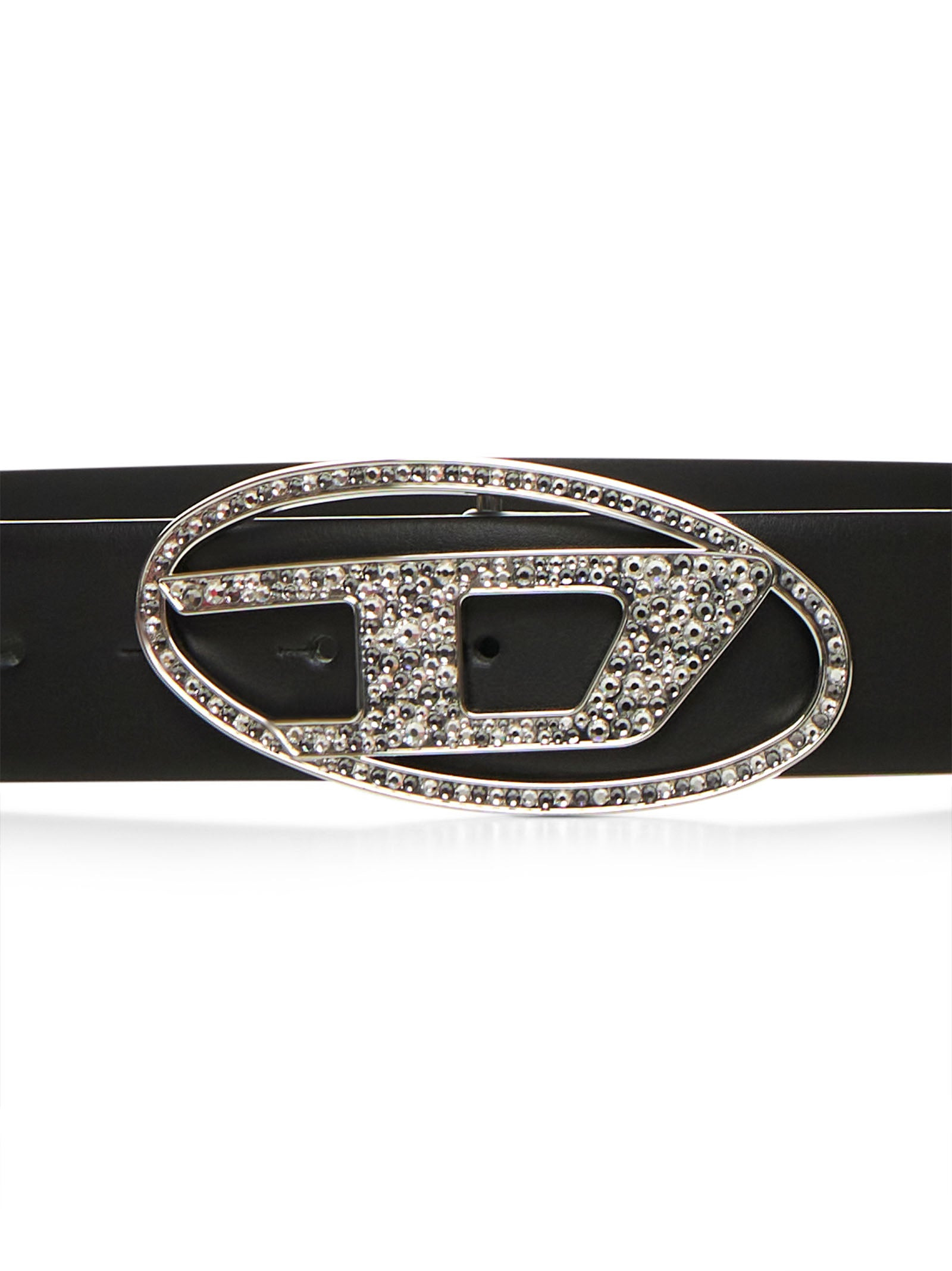 Black B-1dr Strass belt - 2