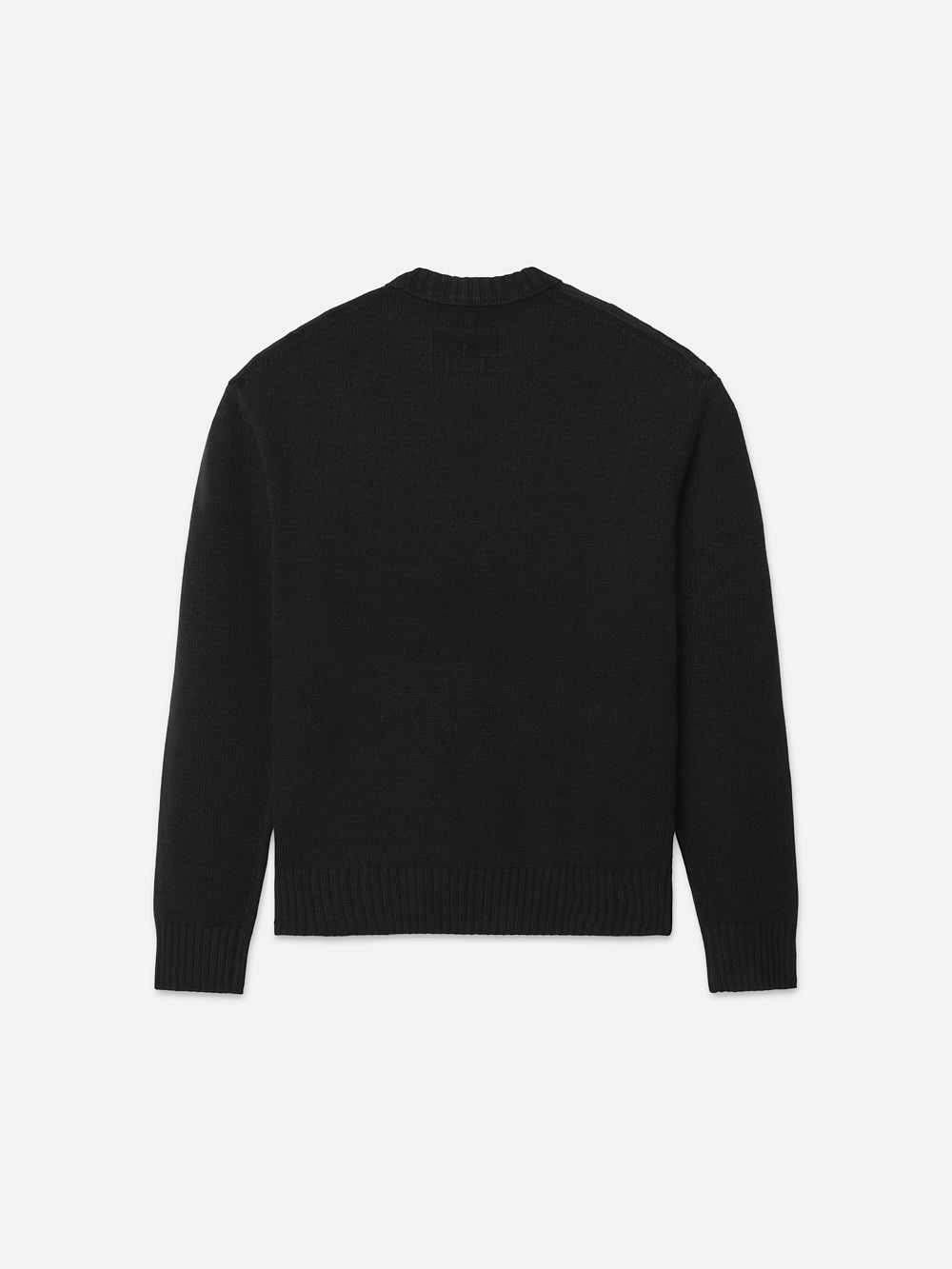 The Cashmere Crewneck Sweater in Noir - 5