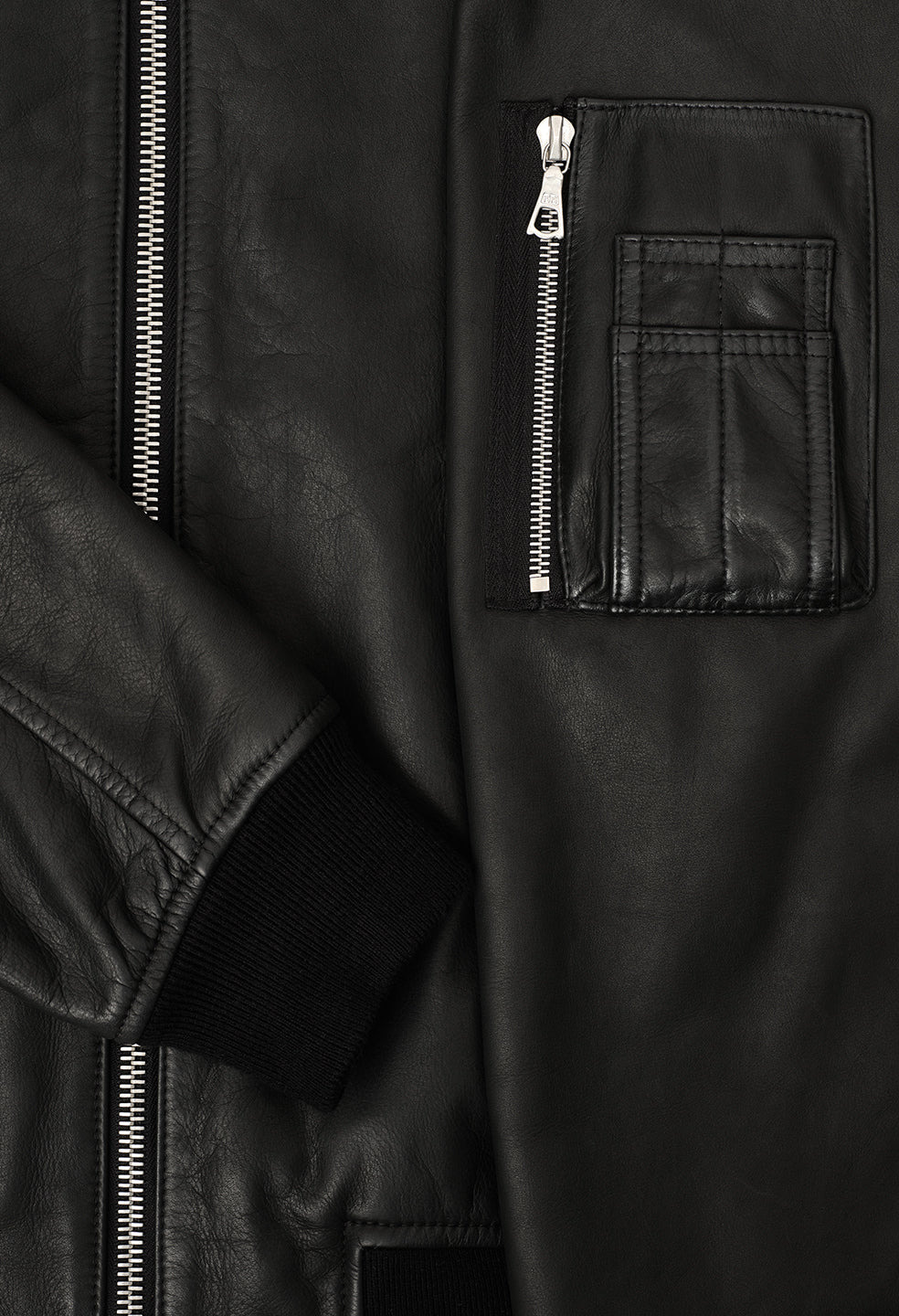 LEATHER BOGOTA BOMBER - 12