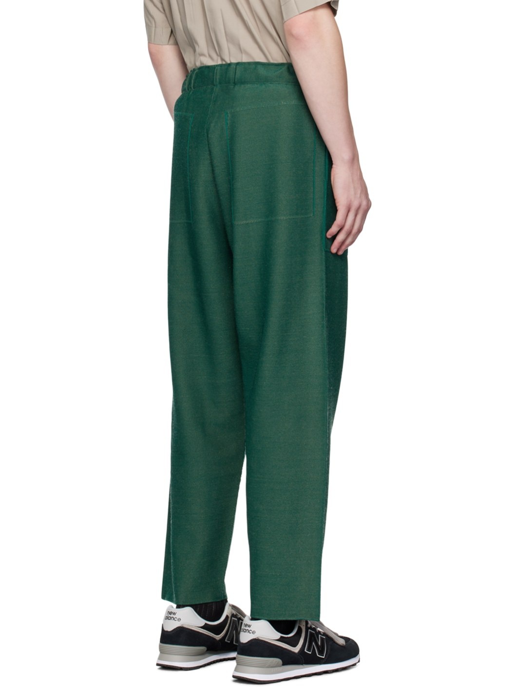 Green Inlaid Trousers - 3