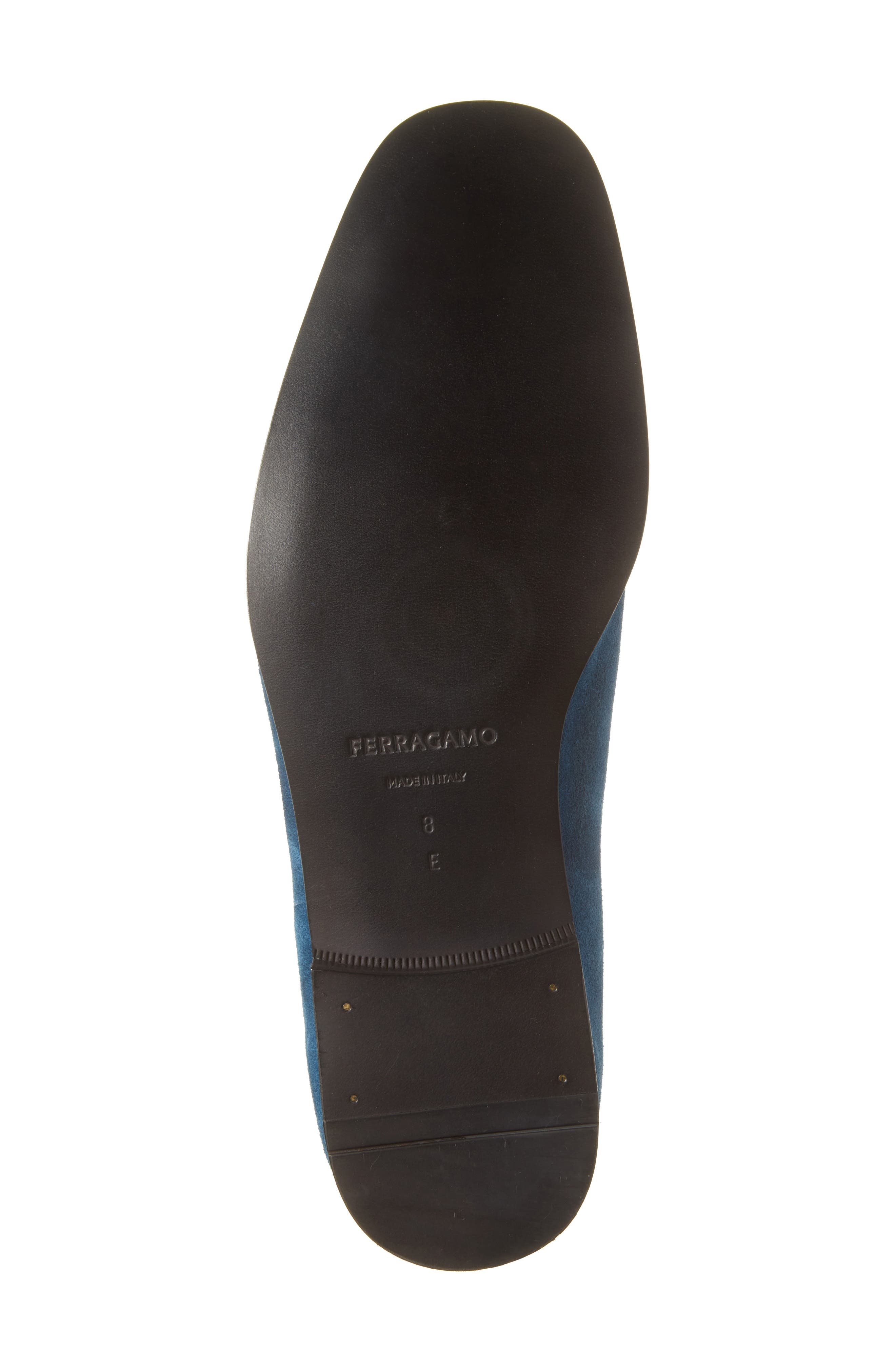 FERRAGAMO Basilea 2 Tassel Loafer in Teal Blue at Nordstrom - 6