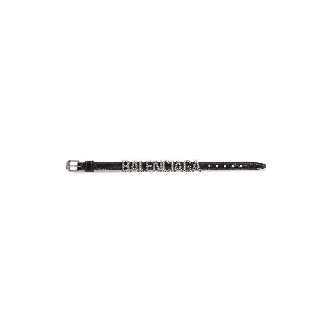 logo letter bracelet - 3