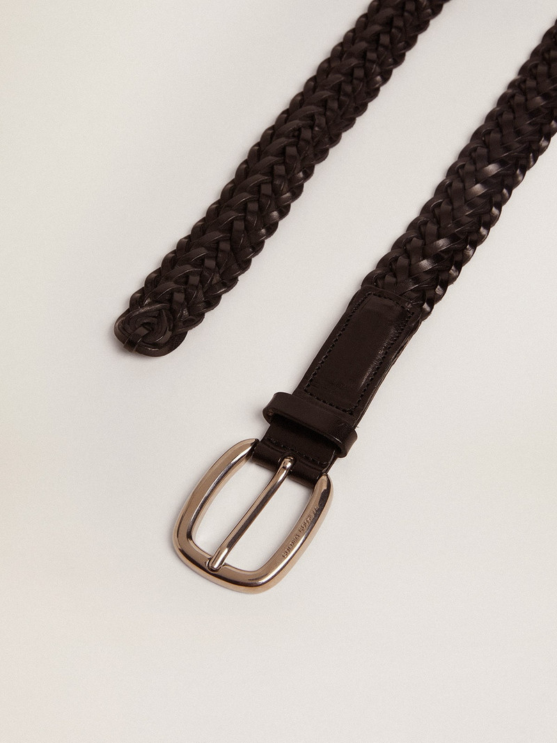 Golden Goose Women's belt in black leather outlook