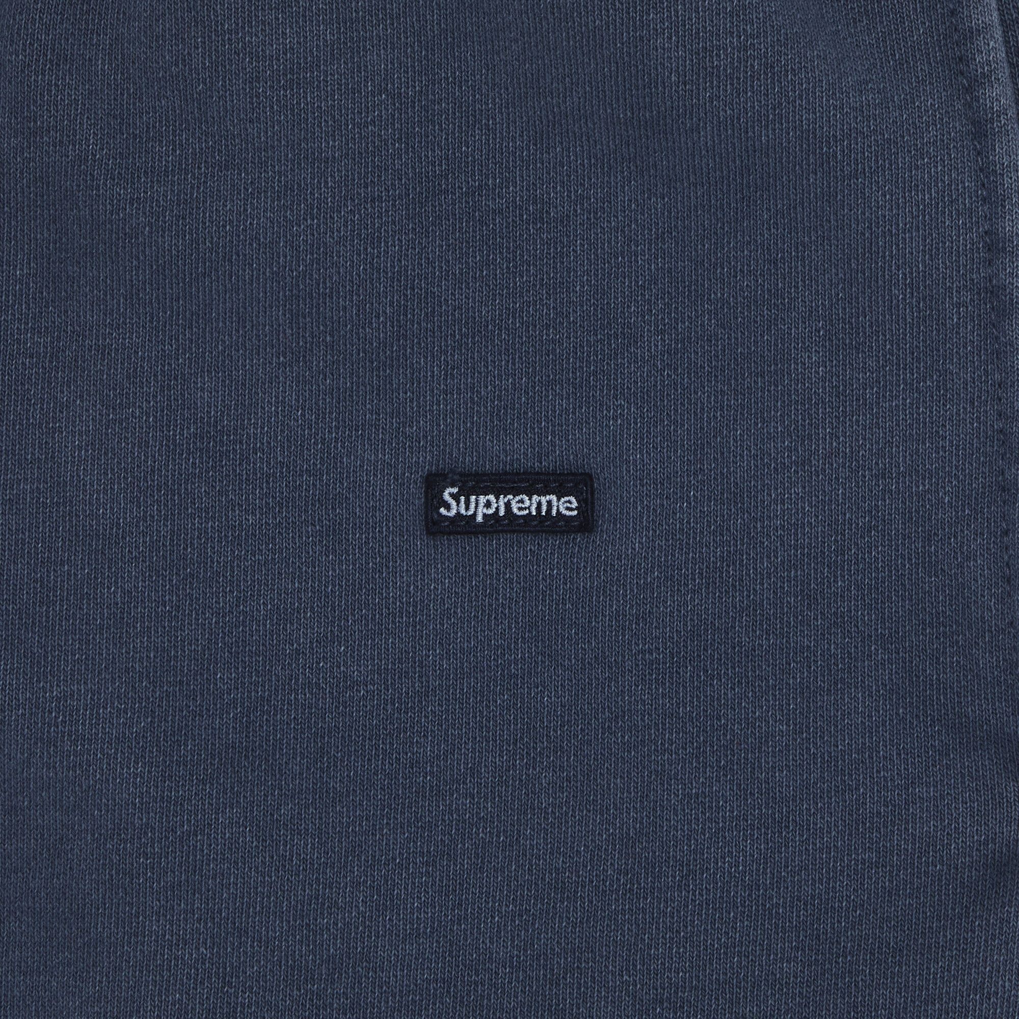 Supreme Overdyed Small Box Sweatshort 'Dark Slate' - 3