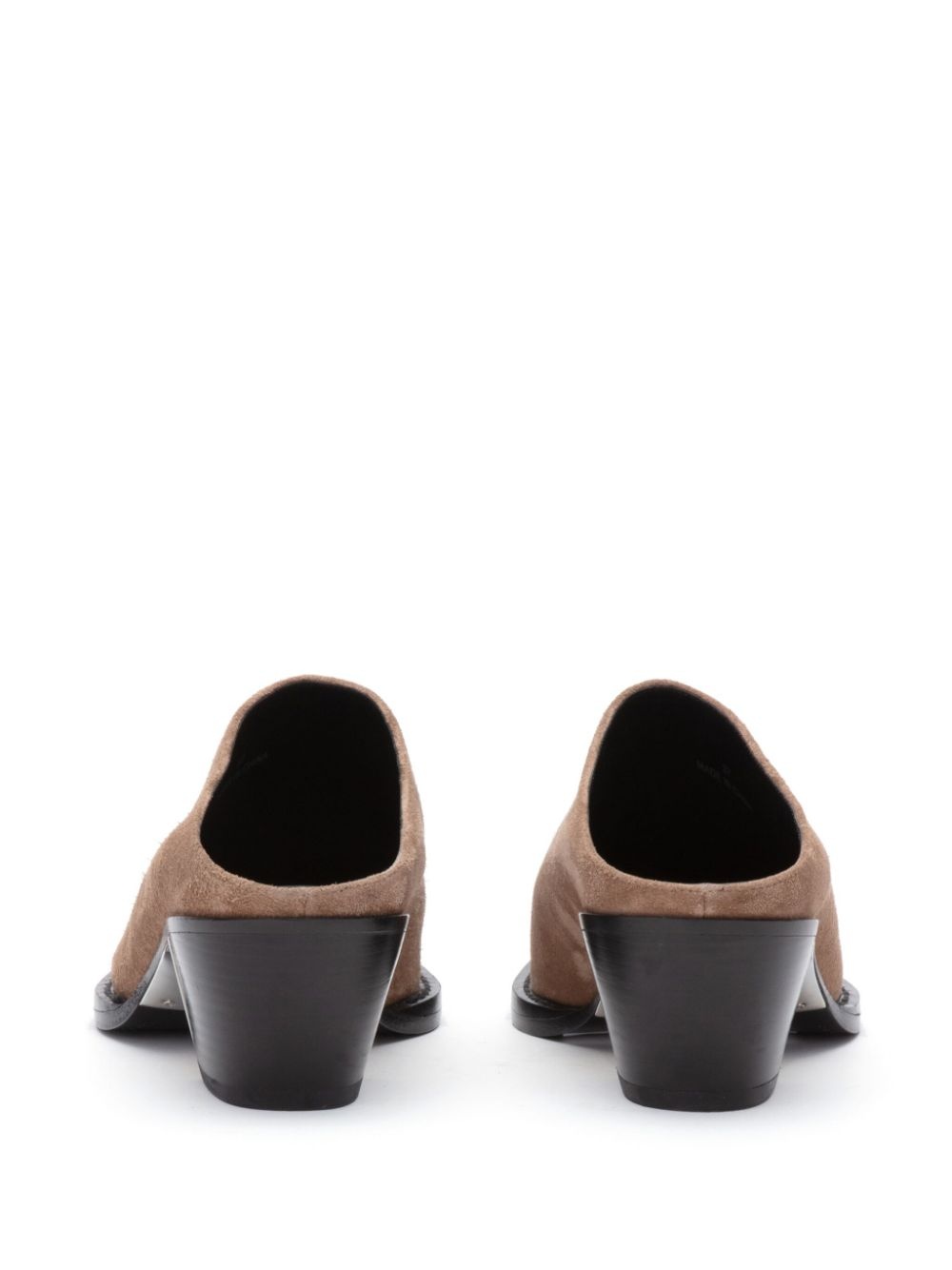 Downtown 55mm leather mules - 3