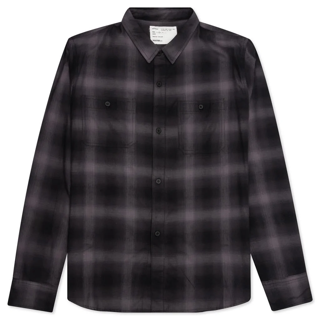 HOMETOWN HERO FLANNEL - GREY - 1