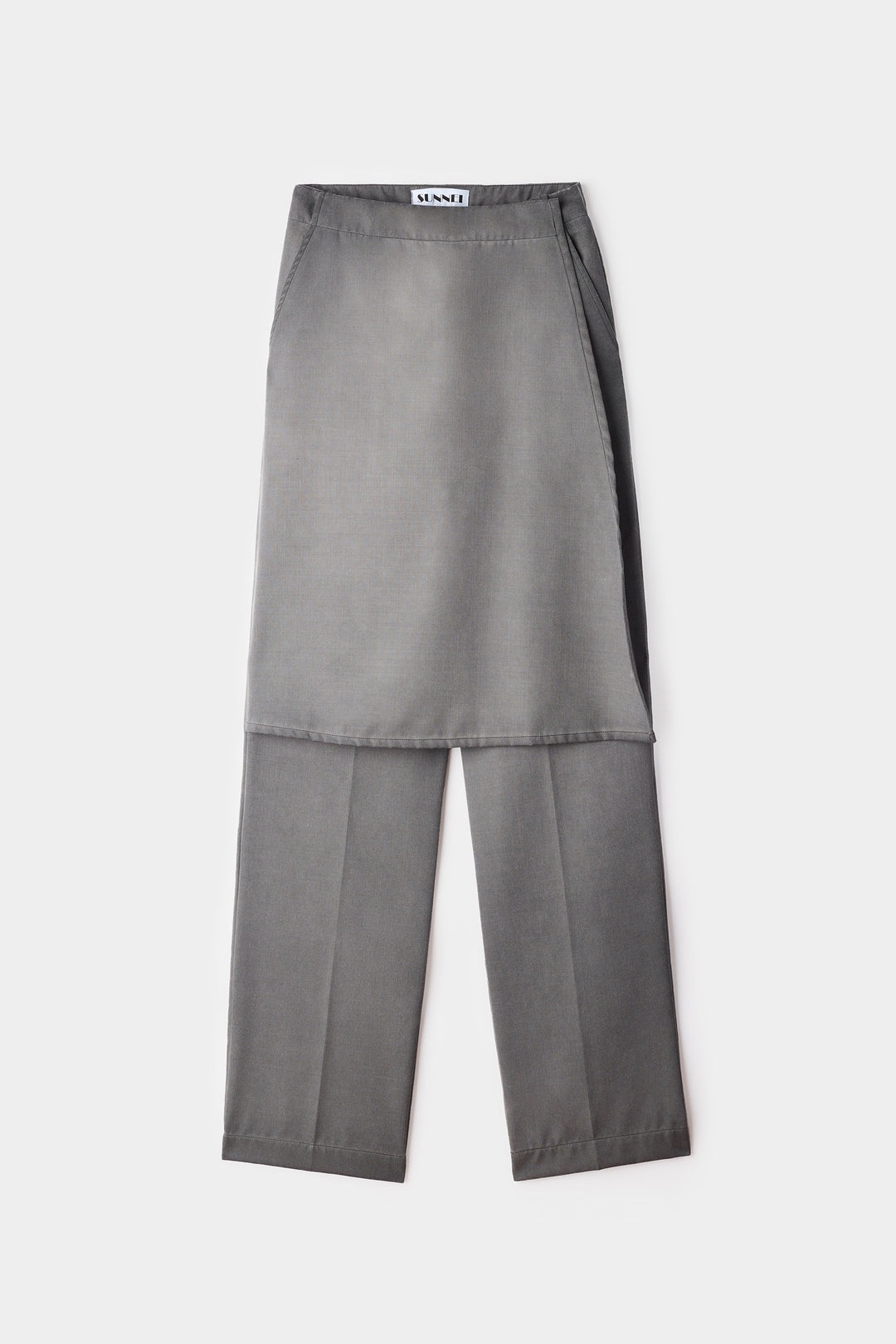 LONG PANTA SKIRT / grey - 2