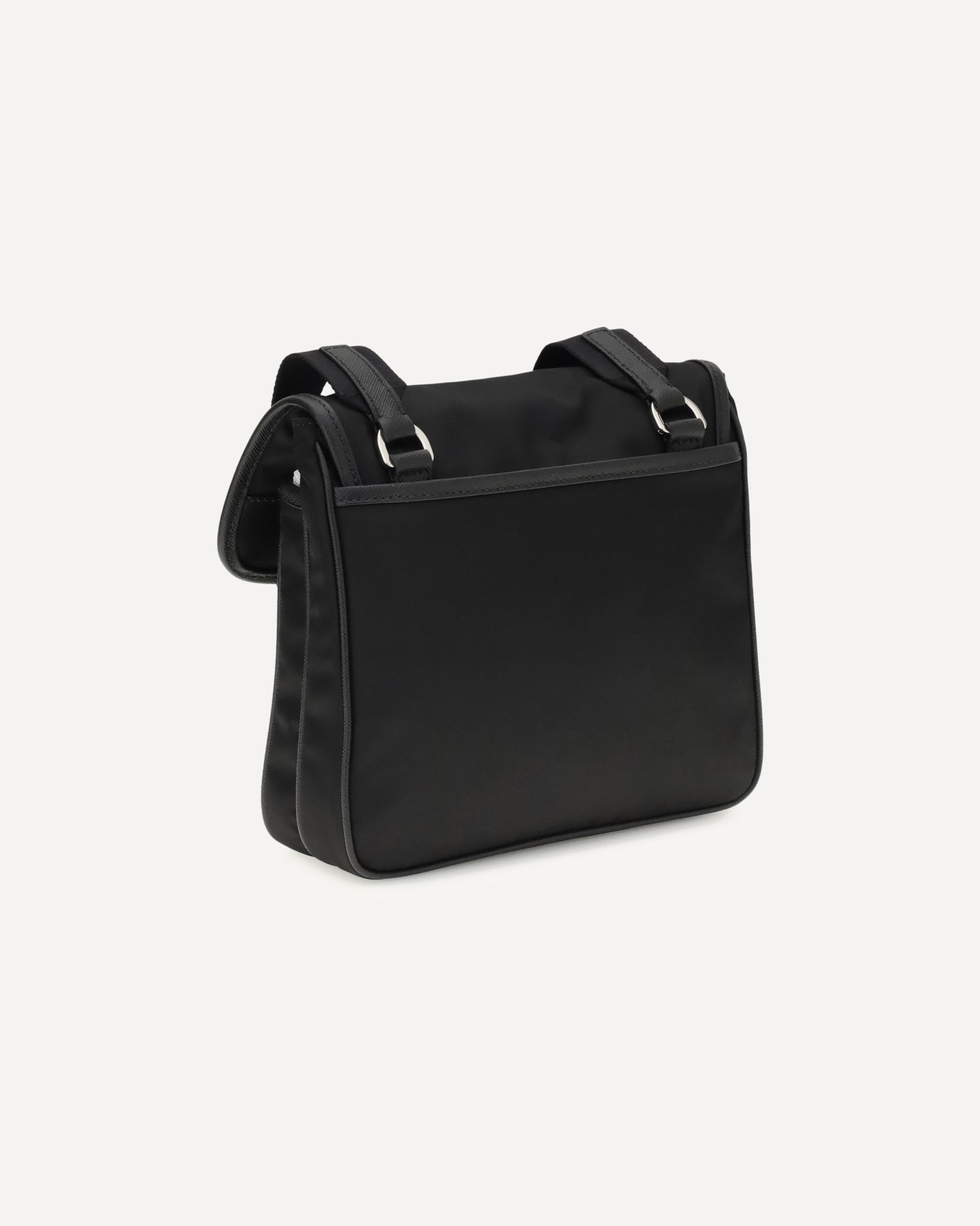 Re-Nylon and saffiano Shoulder Bag - 3