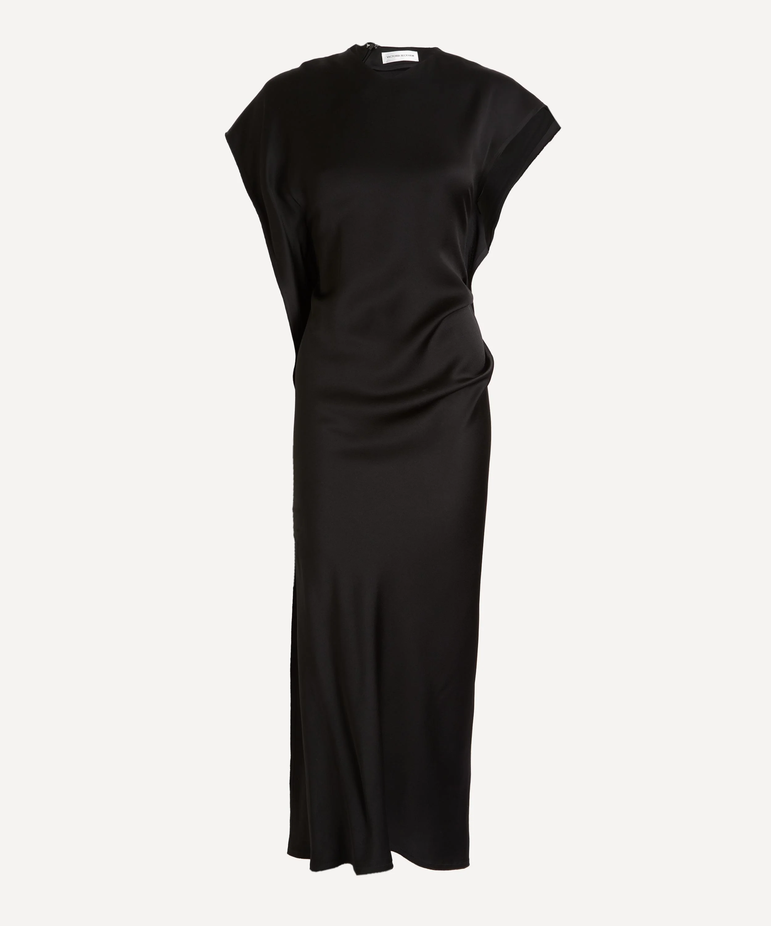 Black Victoria Midi Dress - 1