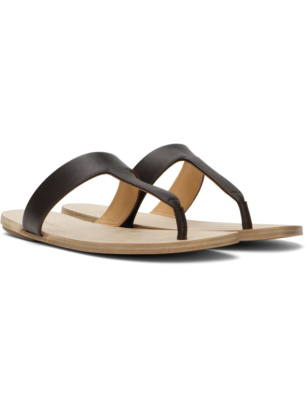 Brown Sottile Sandals - 4
