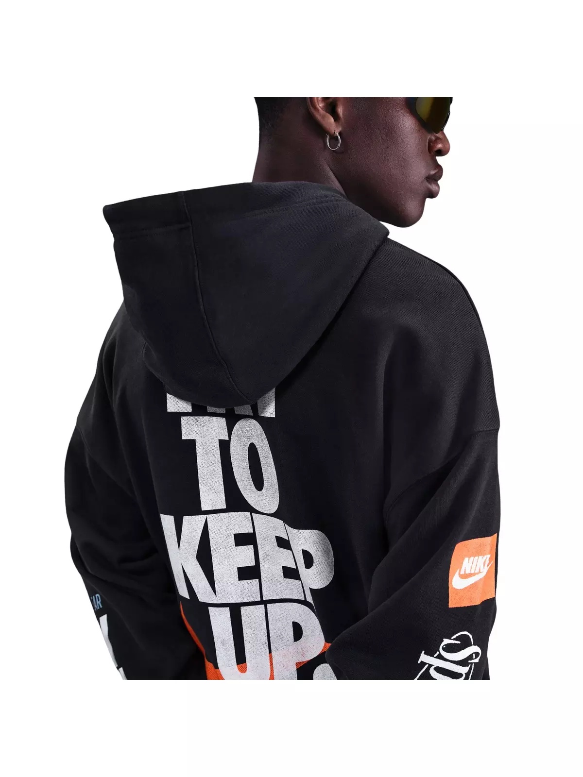 Men's Club Oversized French Terry Pullover Hoodie - 4