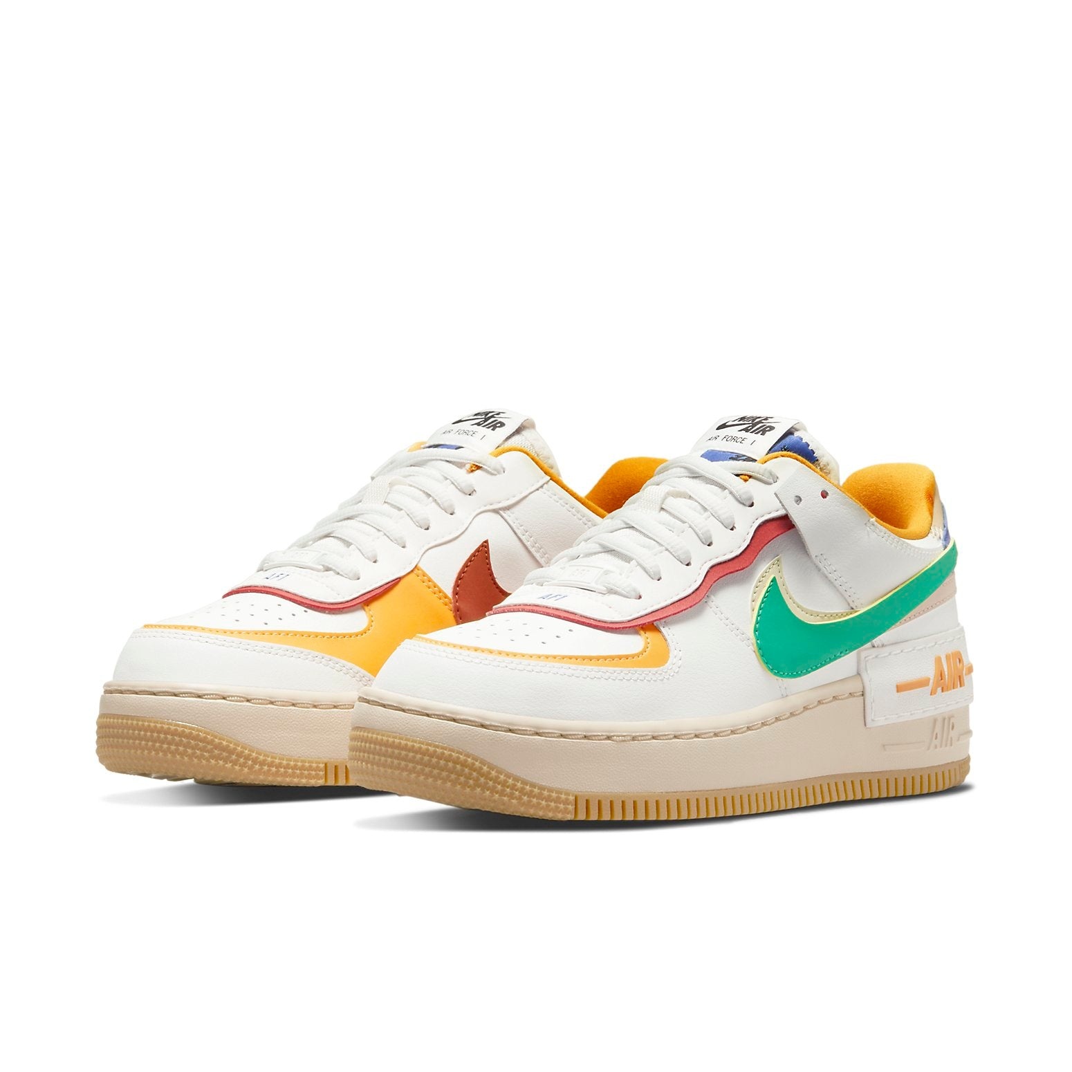 (WMNS) Nike Air Force 1 Shadow 'White Teal' CI0919-118 - 3