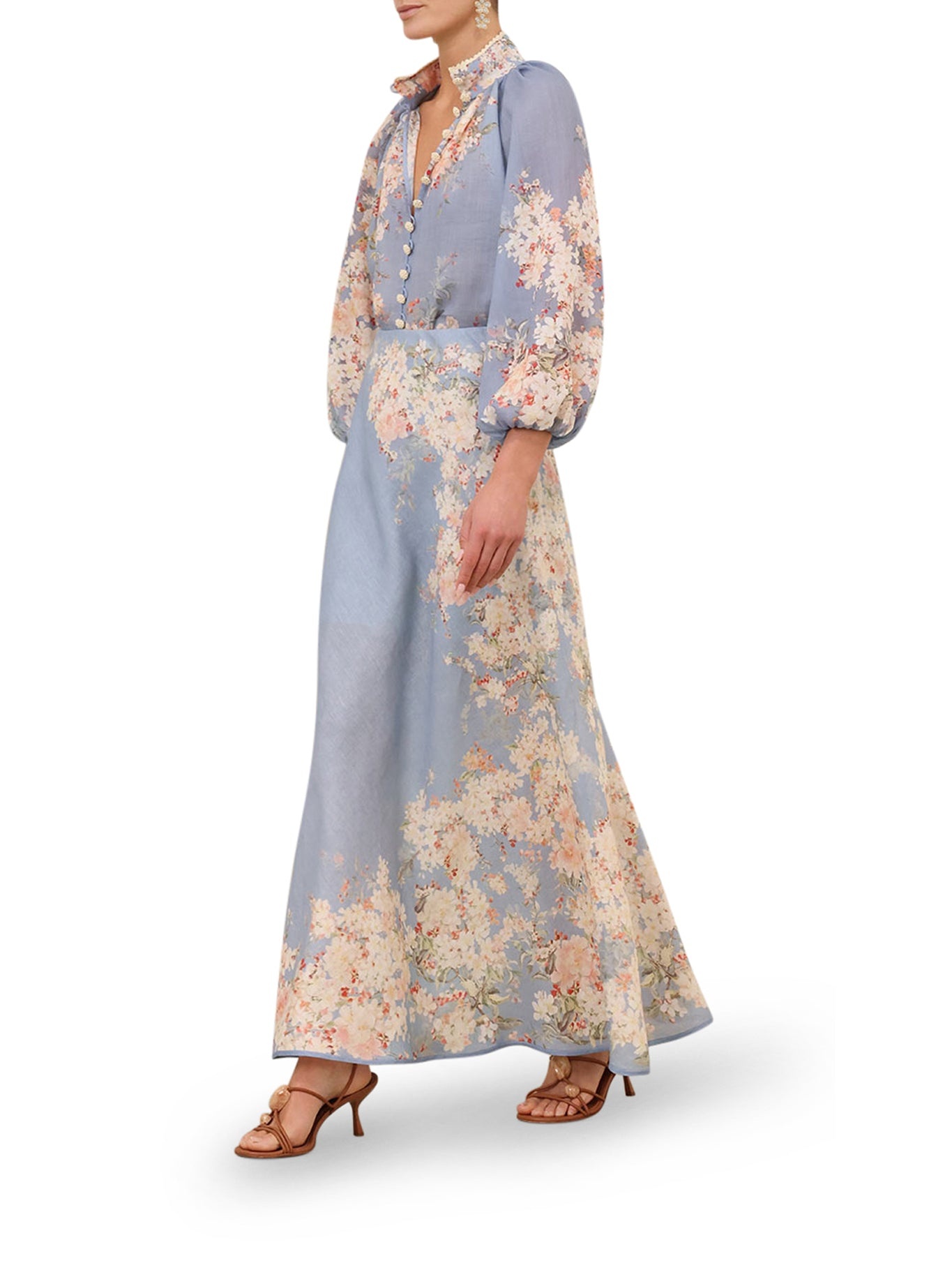 CASCADIAN BILLOW BLOUSE - 5