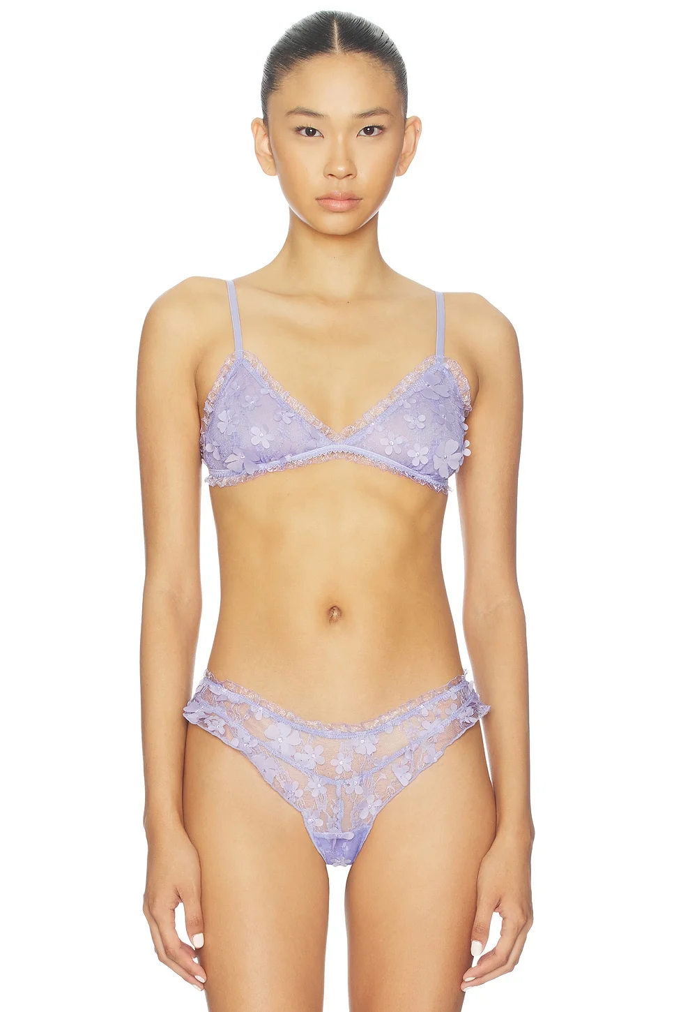 x Intimately Save The Date Bralette In Blue - 1