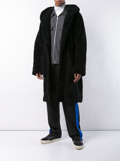 Alexander Wang fur robe coat outlook