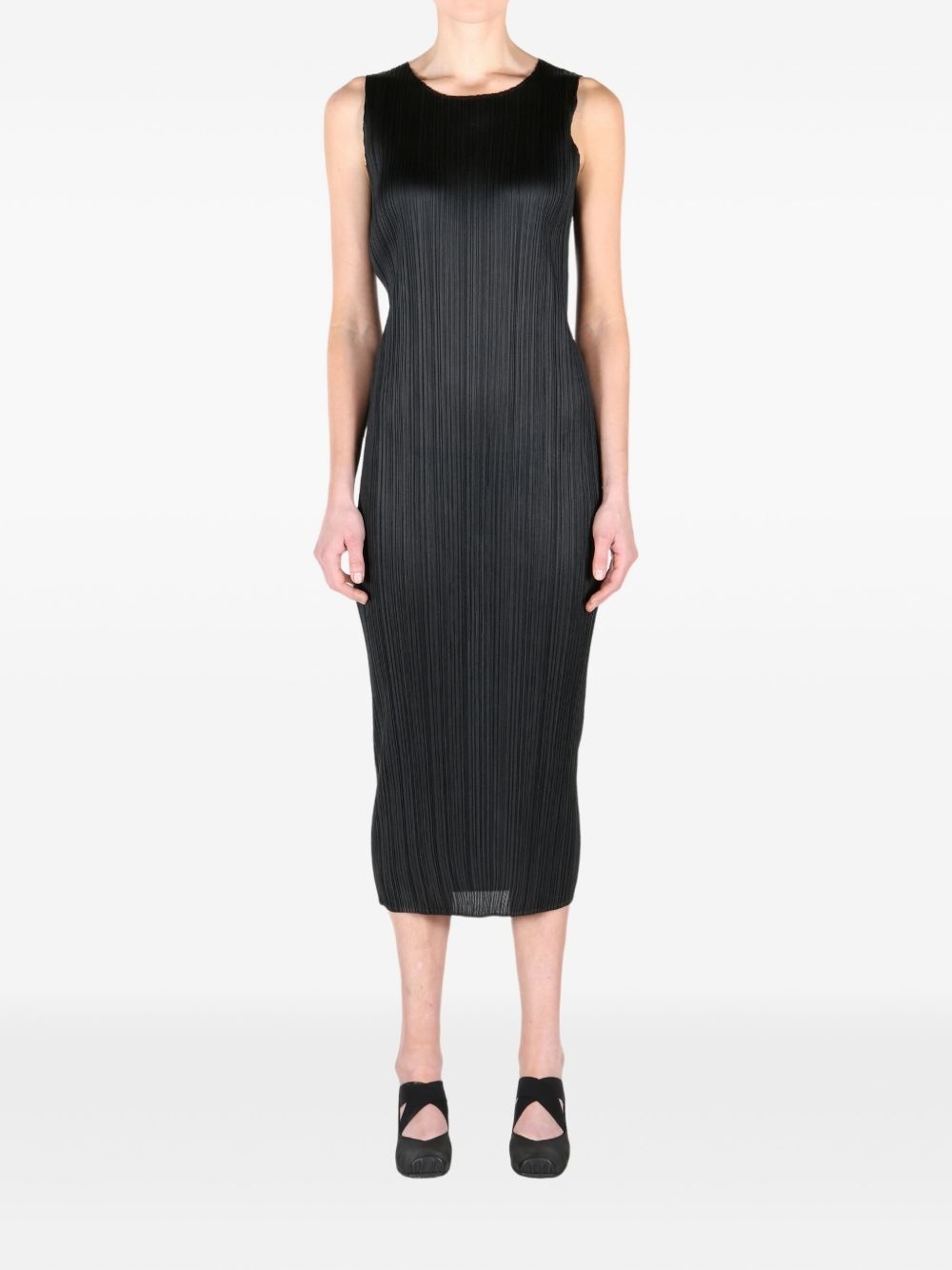 fitted midi dress - 2