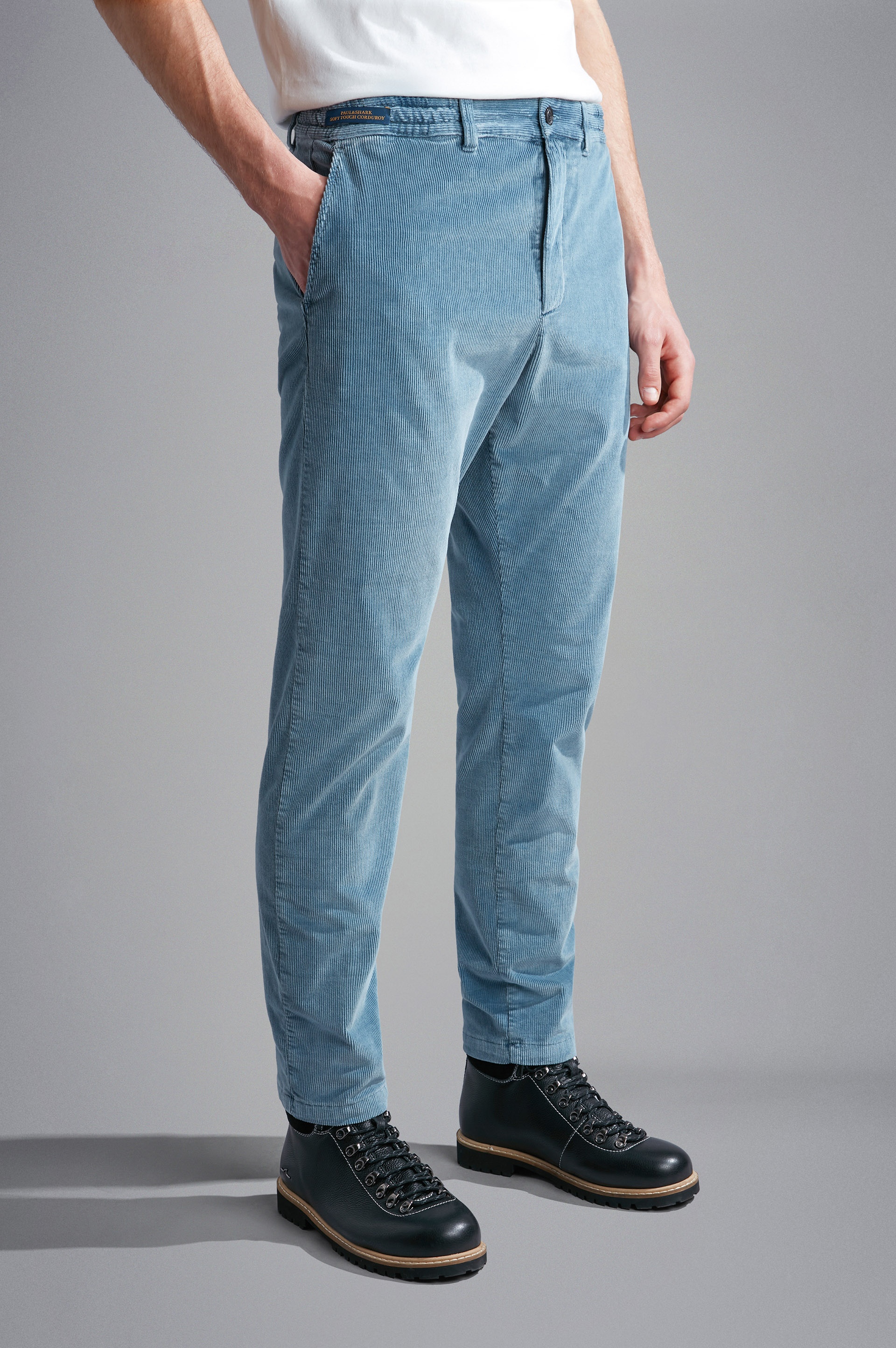 VELVET CHINO TROUSERS - 6