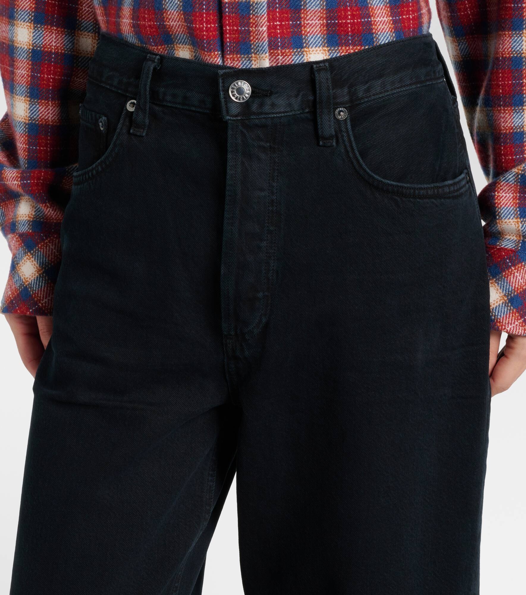 Low Slung Baggy wide-leg jeans - 4
